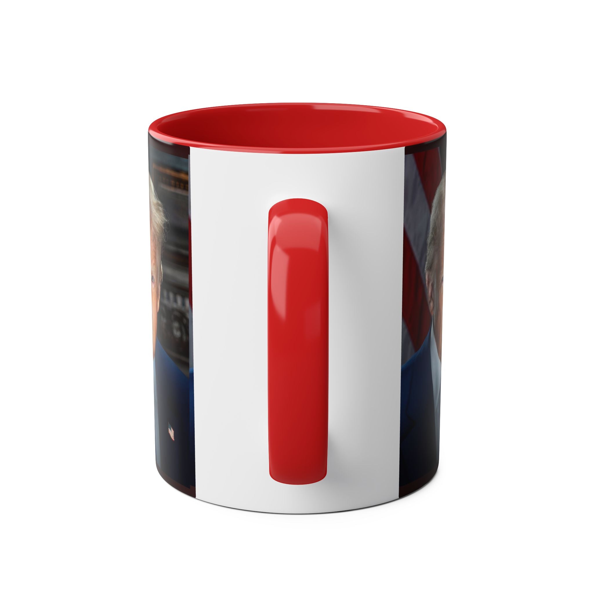 Mug - Donald Trump President of the United States 11oz Two-Tone Coffee Mug