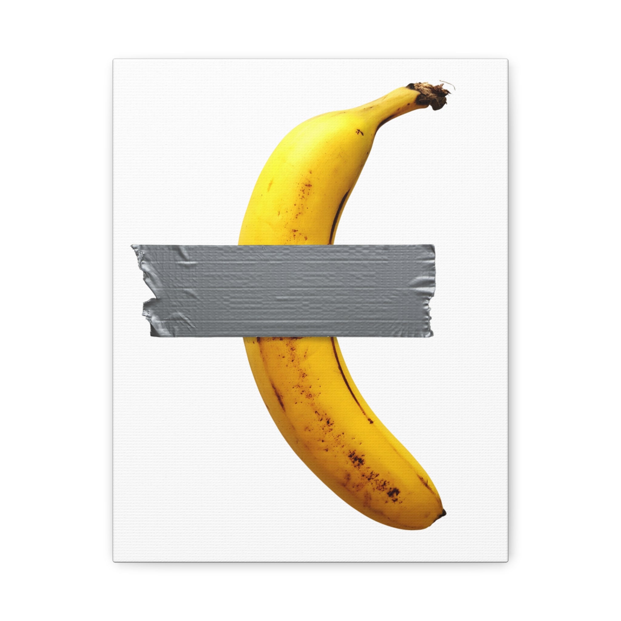 Canvas Wall Art, Funny Duct Tape Banana, Millon Dollar Modern Art Decor, Unique Gift, Fine Art, Home Decor, Trendy