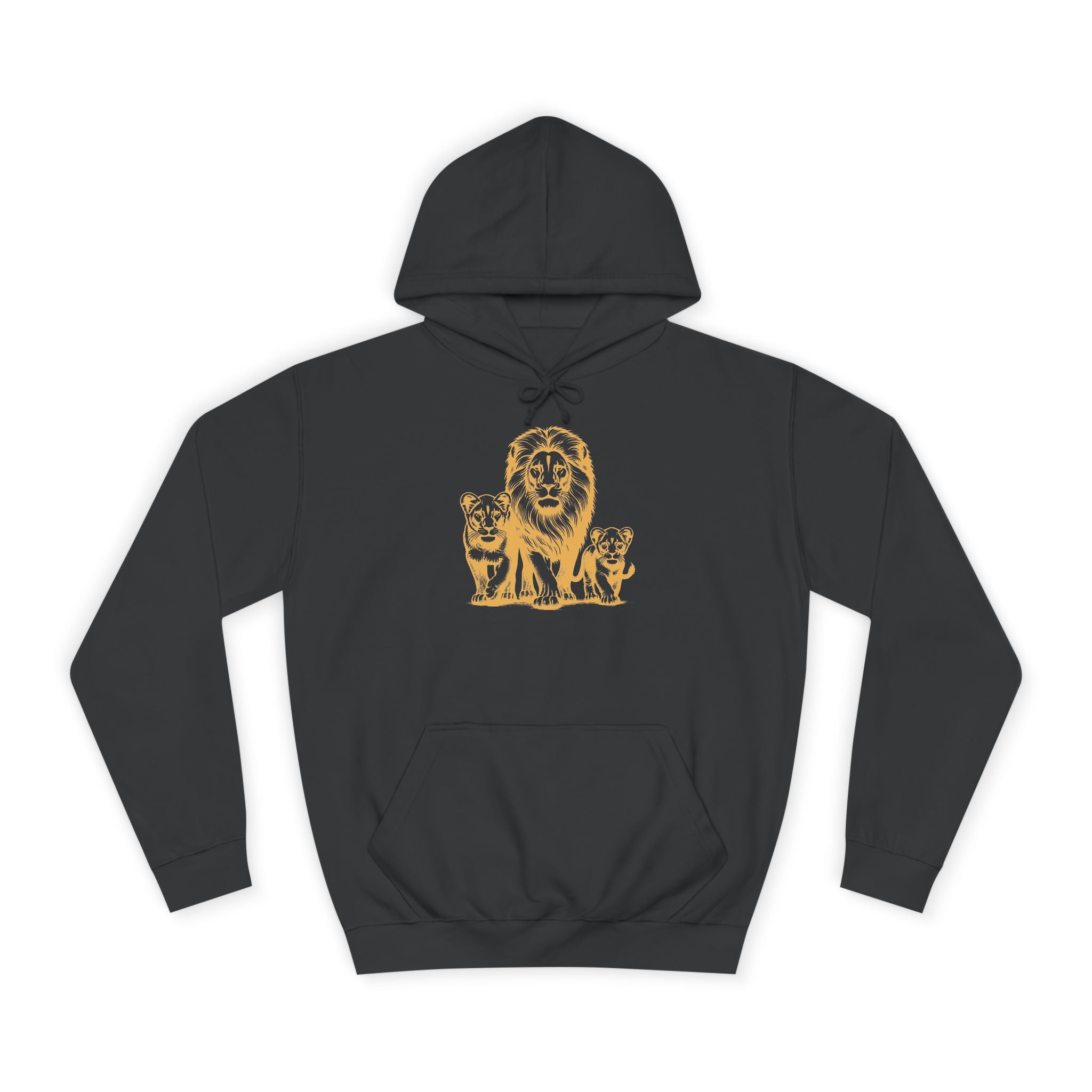 Lion College Hoodie - Cozy & Stylish for Animal Lovers