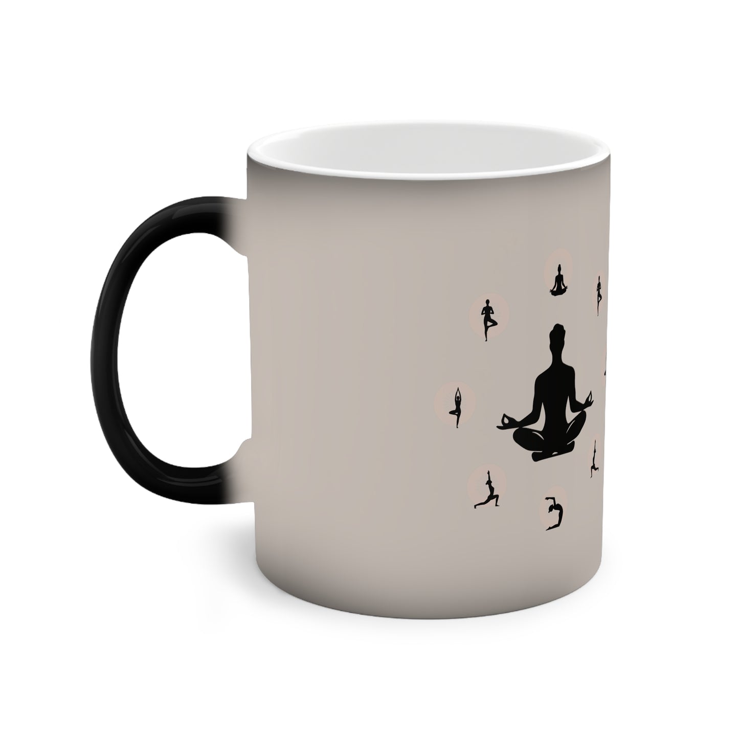 Color-Changing Mug — Yoga Meditation Quotes (11oz)