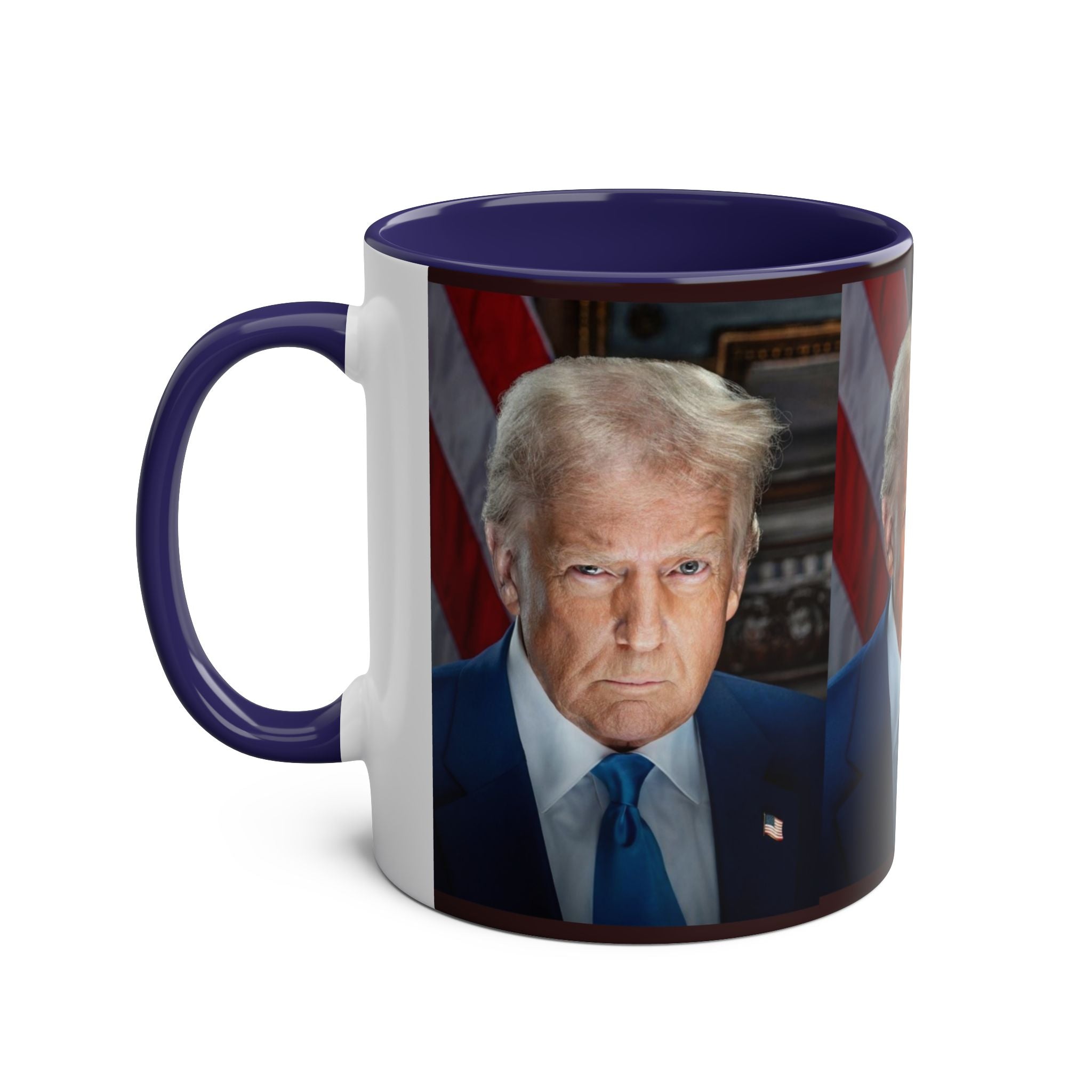 Mug - Donald Trump President of the United States 11oz Two-Tone Coffee Mug