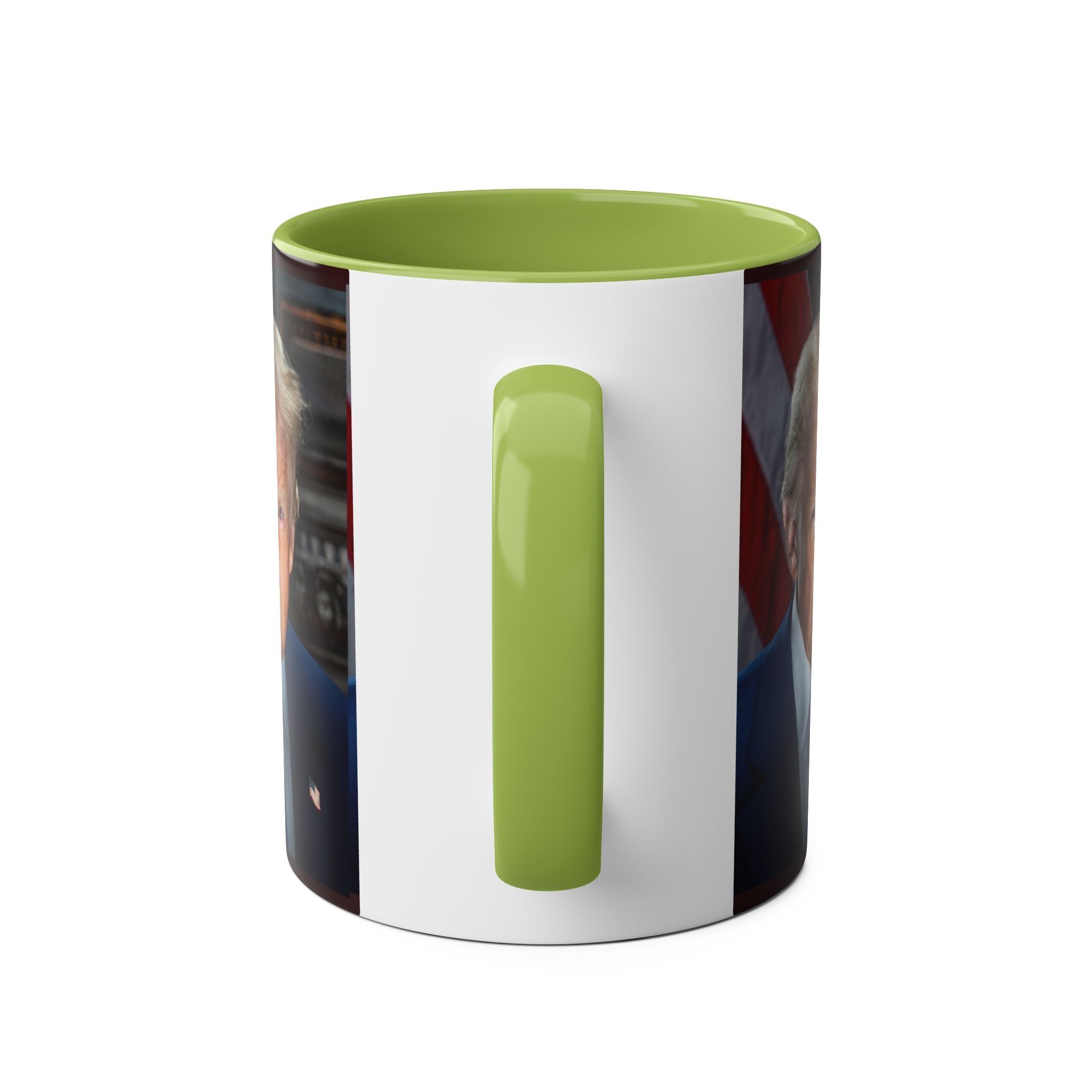 Mug - Donald Trump President of the United States 11oz Two-Tone Coffee Mug