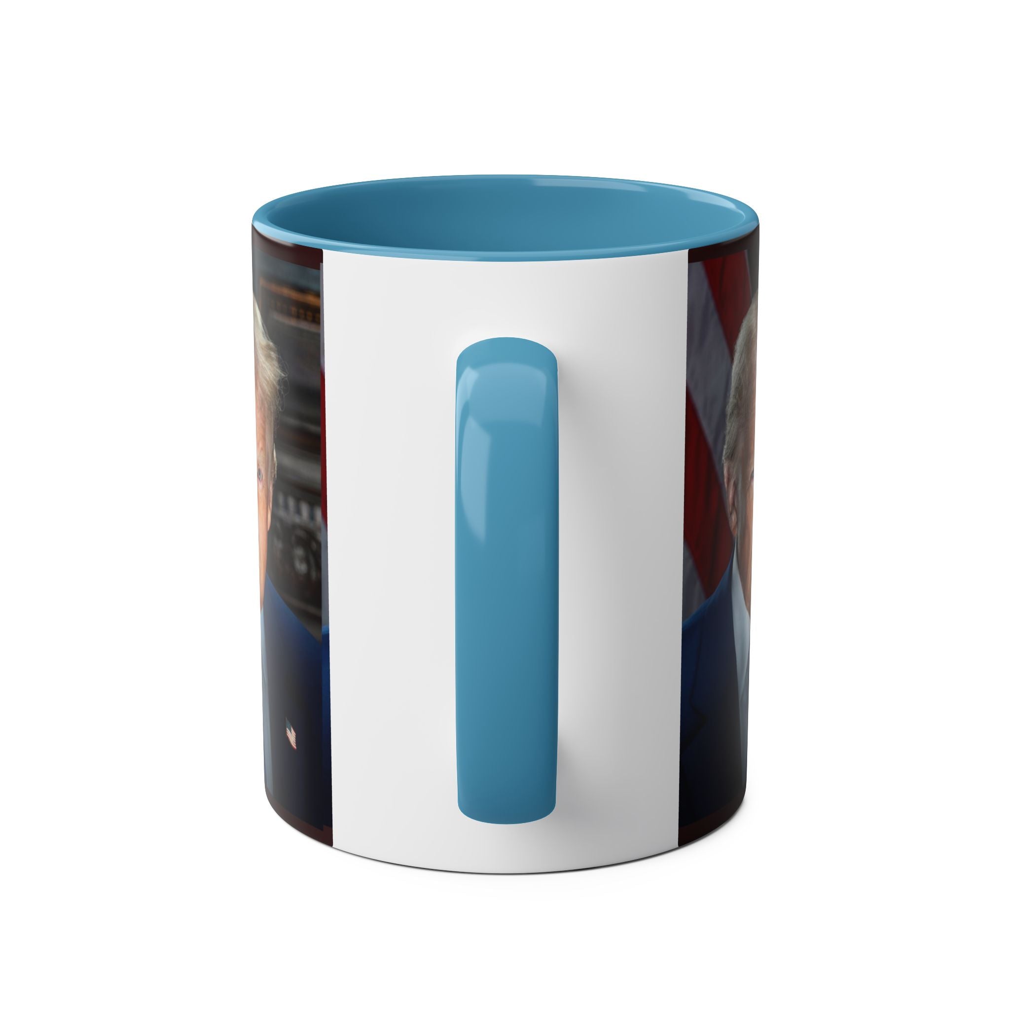 Mug - Donald Trump President of the United States 11oz Two-Tone Coffee Mug