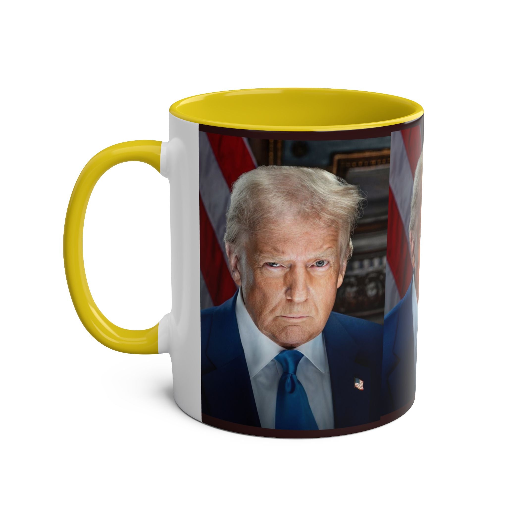 Mug - Donald Trump President of the United States 11oz Two-Tone Coffee Mug