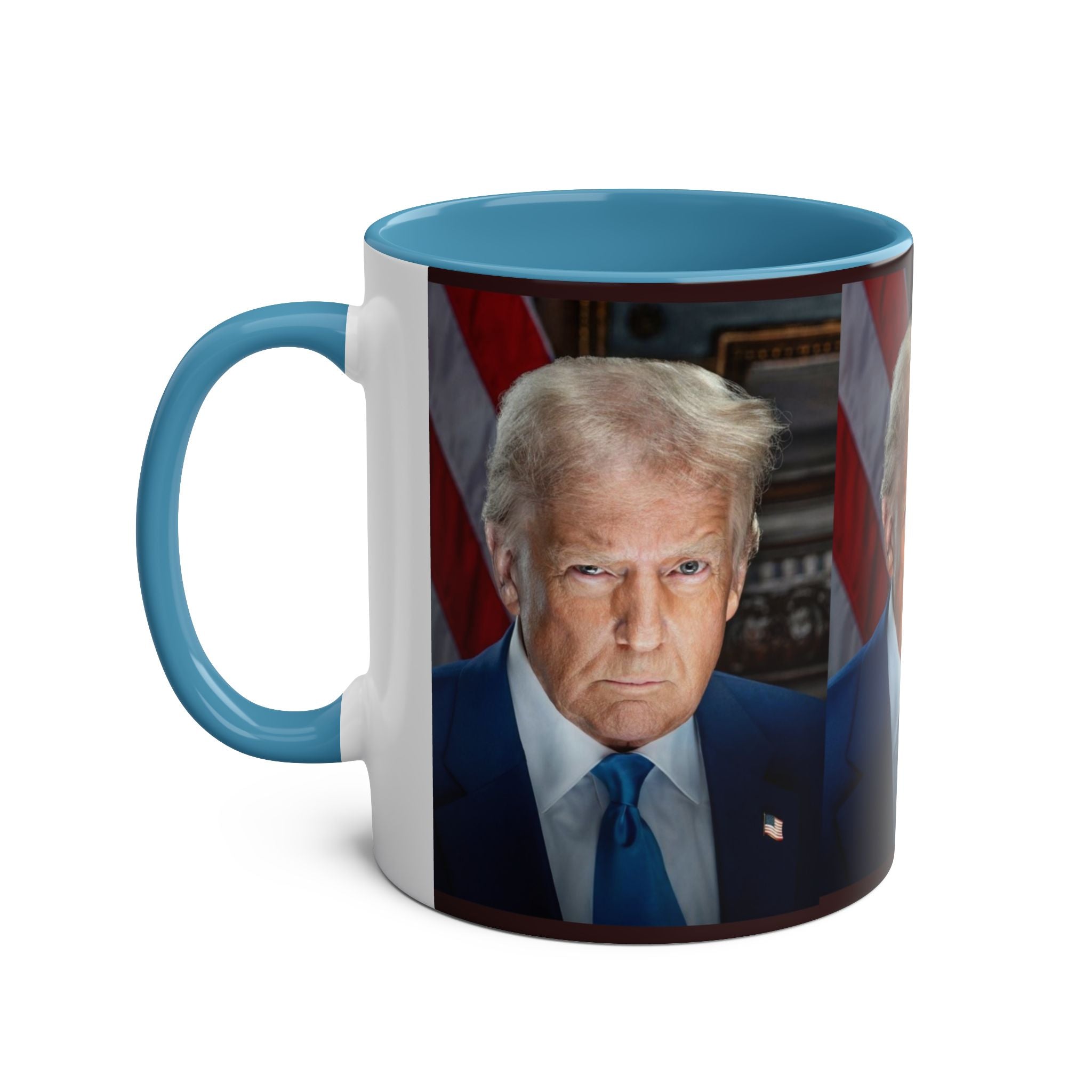 Mug - Donald Trump President of the United States 11oz Two-Tone Coffee Mug