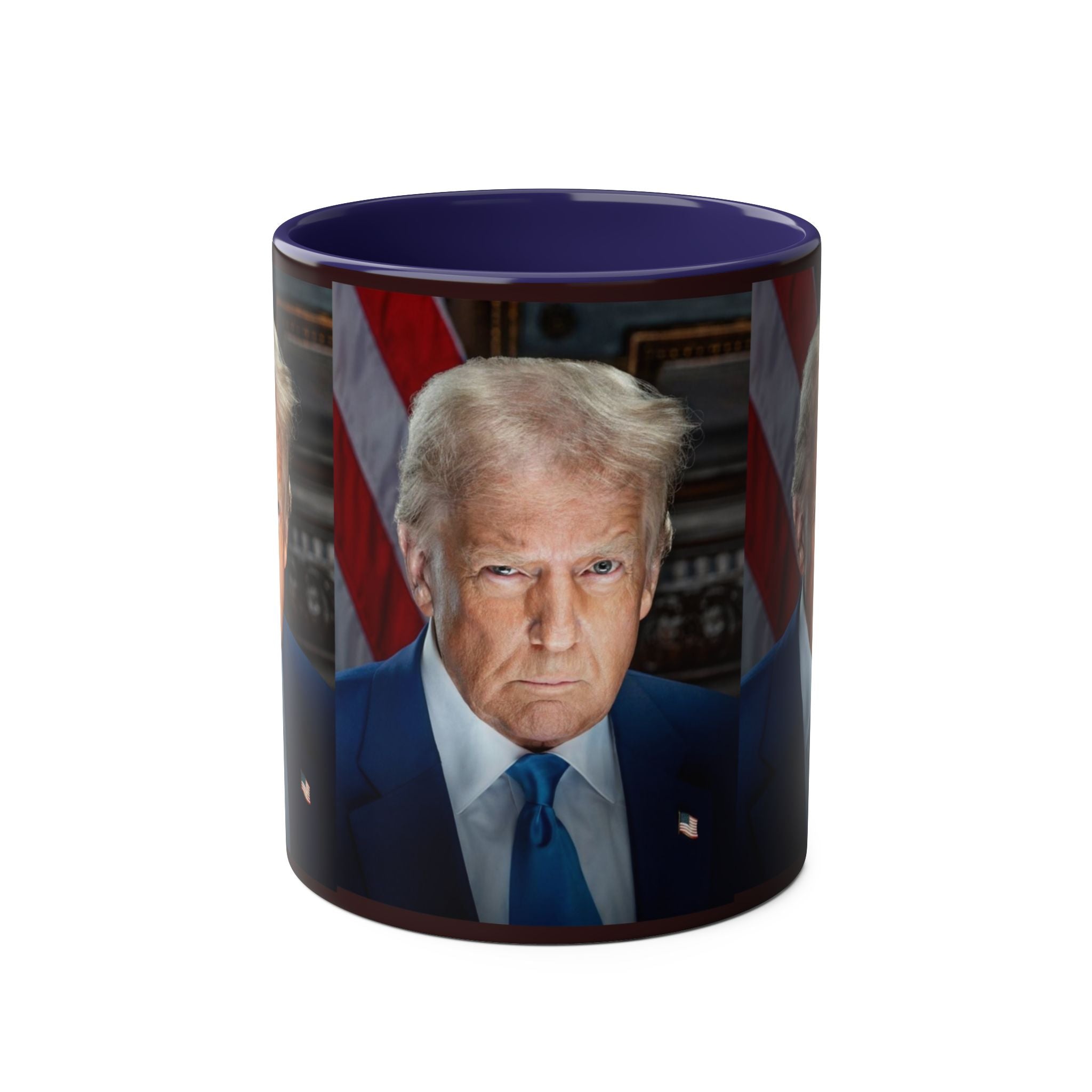 Mug - Donald Trump President of the United States 11oz Two-Tone Coffee Mug