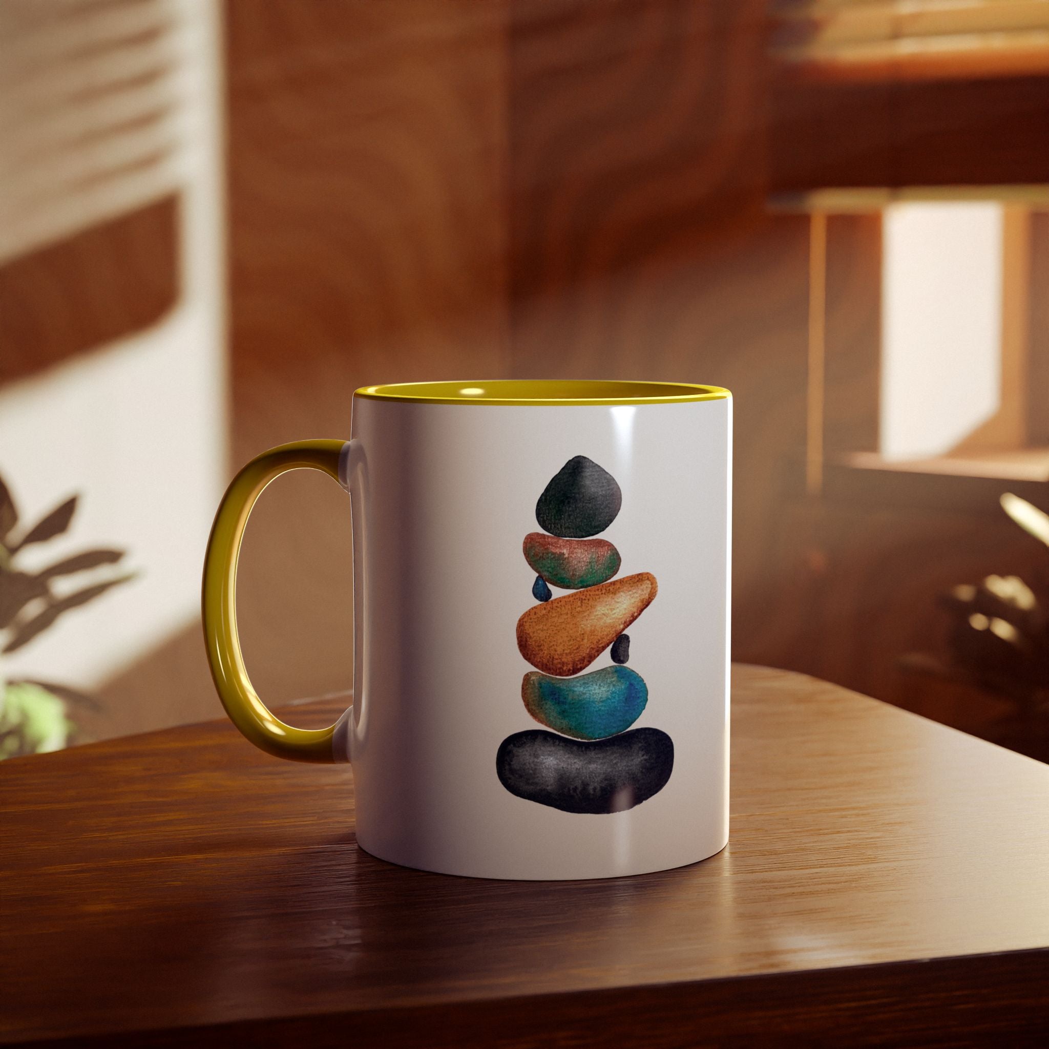 Find your Balance, Balancing Stones Coffee Mug