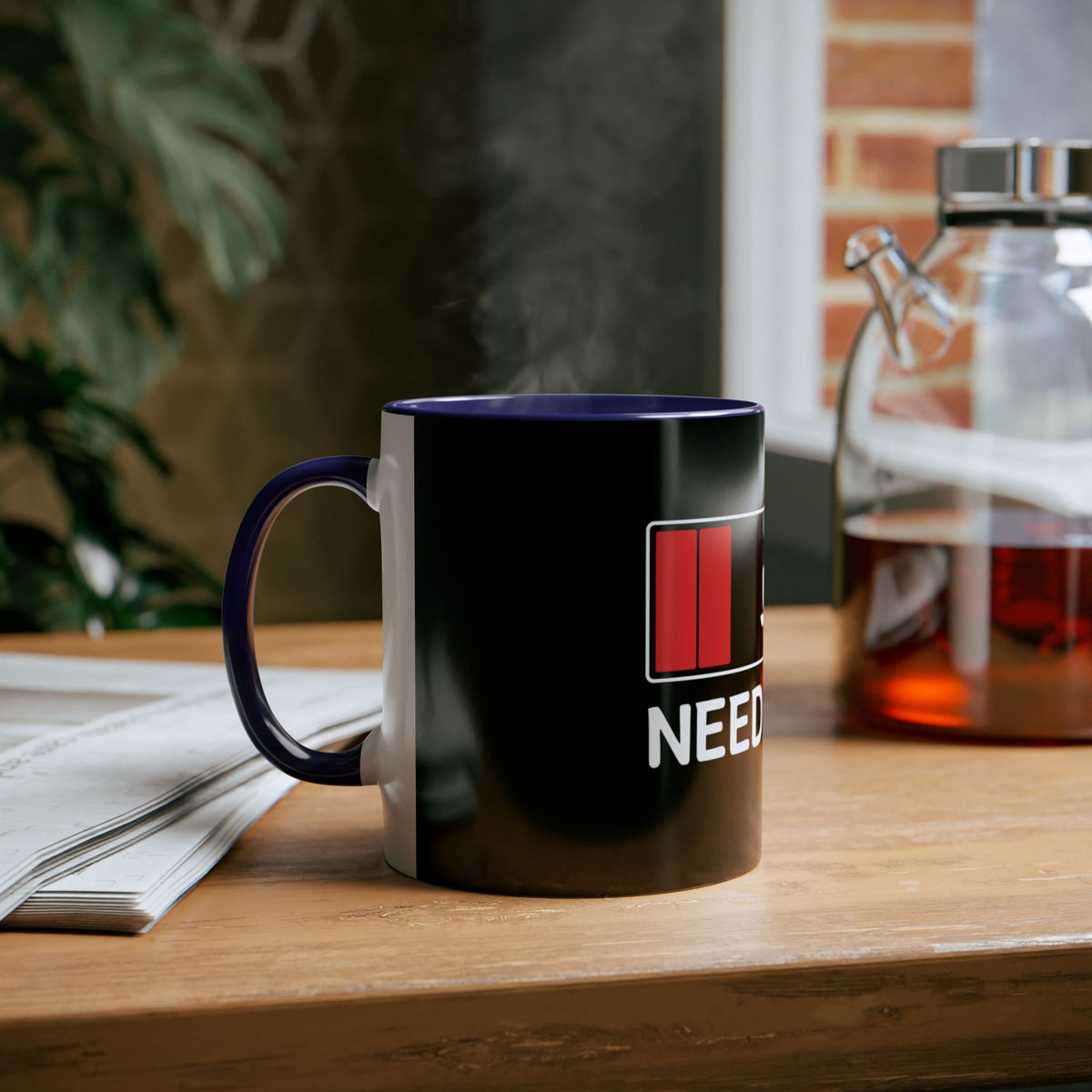 Chai Battery Gauge Mug 11oz - Conscience Garment