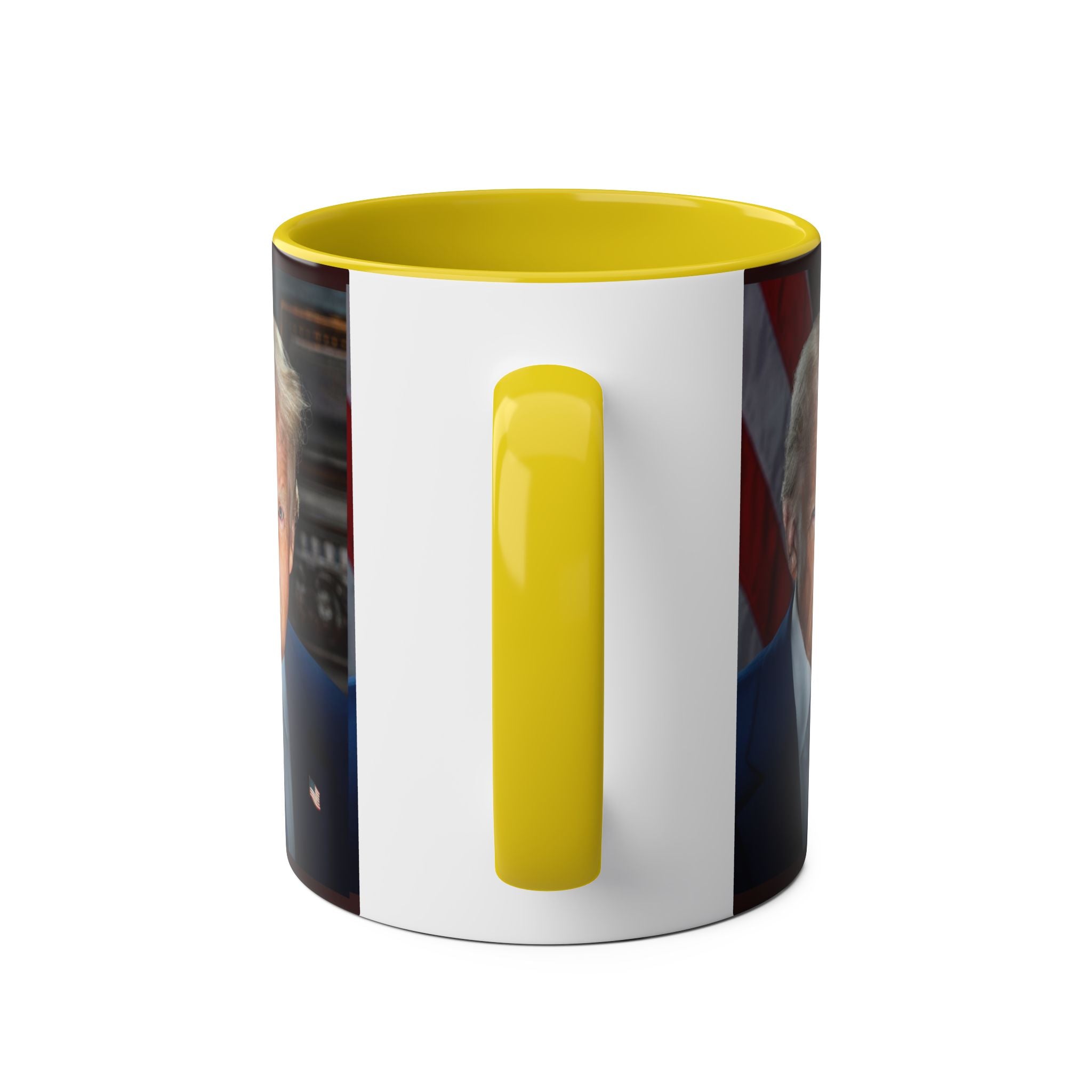 Mug - Donald Trump President of the United States 11oz Two-Tone Coffee Mug