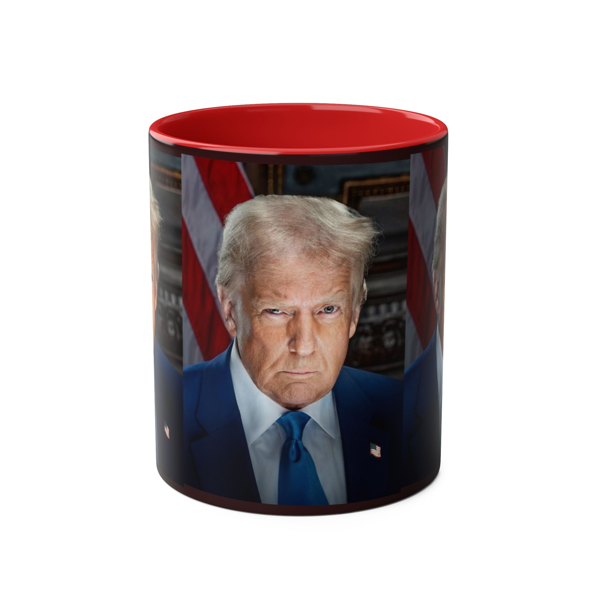 Mug - Donald Trump President of the United States 11oz Two-Tone Coffee Mug