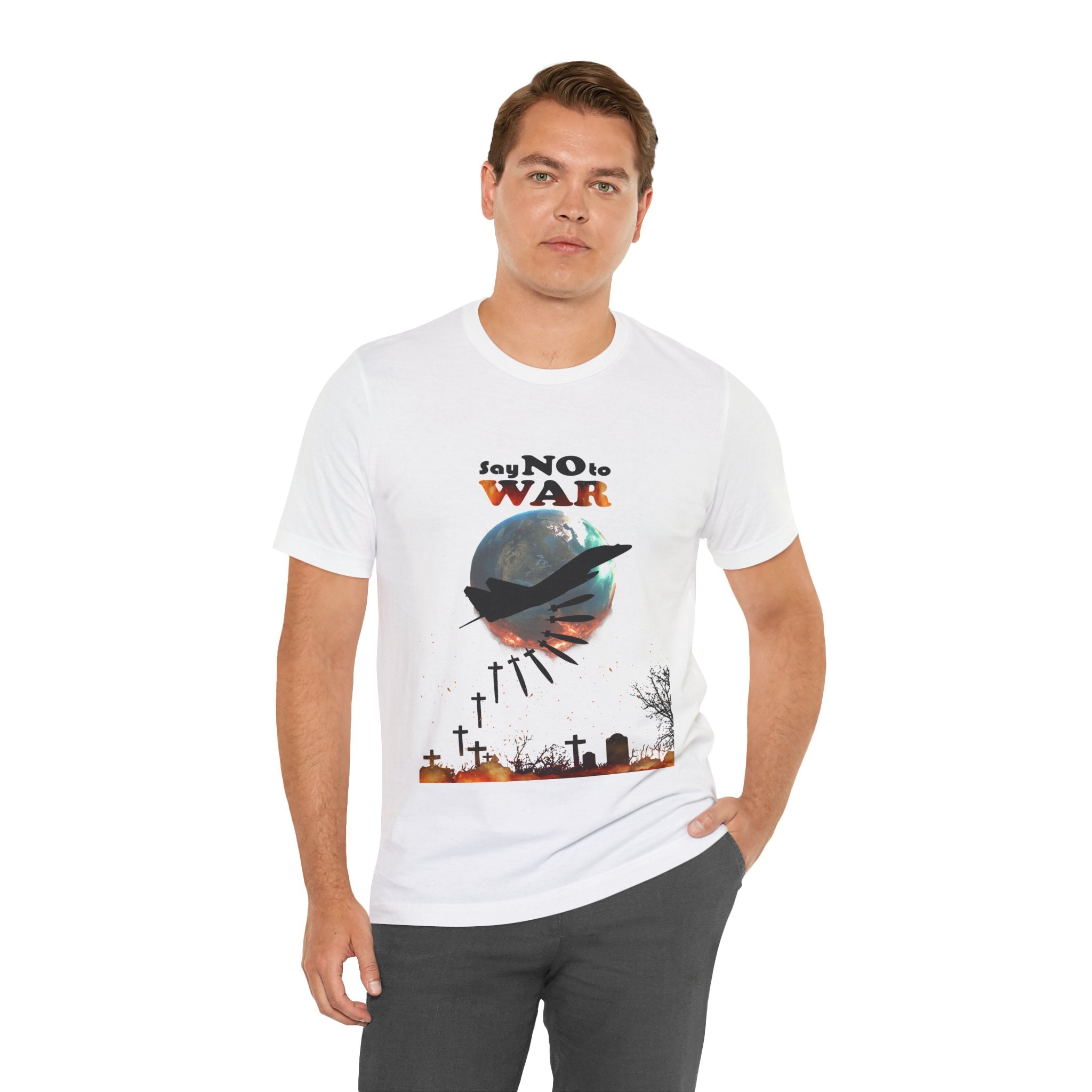Say No To War, Lets all live in Peace, T-Shirt, Be Kind, Respect each other, Gift, Motivation, Movement