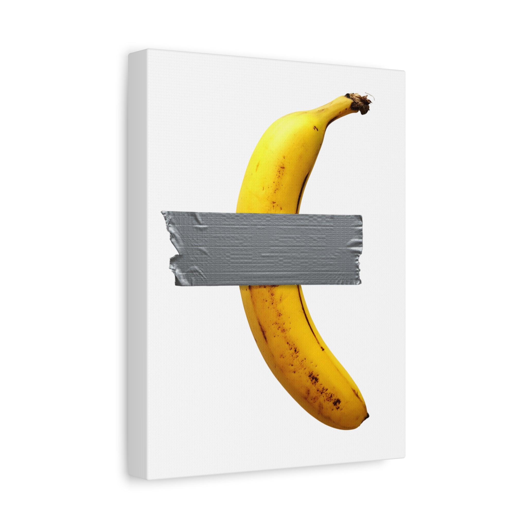 Canvas Wall Art, Funny Duct Tape Banana, Millon Dollar Modern Art Decor, Unique Gift, Fine Art, Home Decor, Trendy