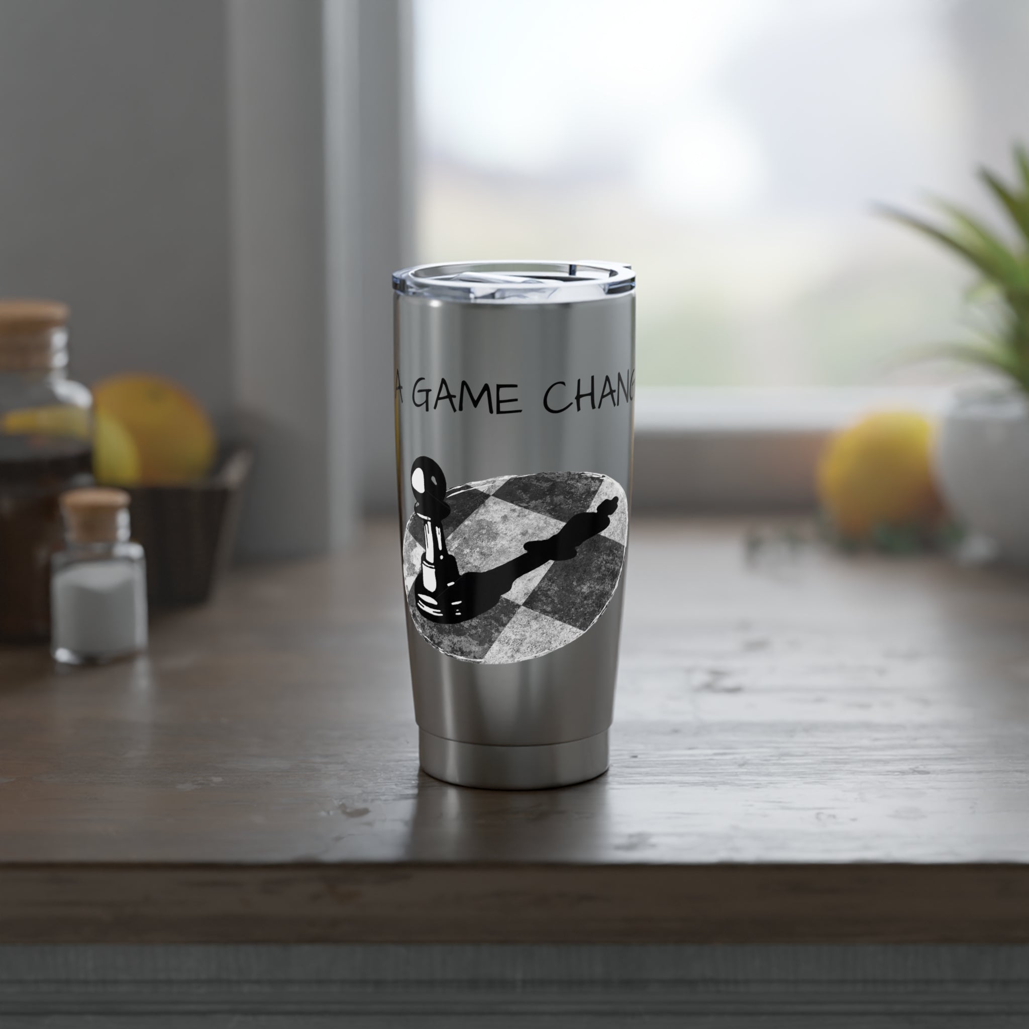 Be a Game Changer with our Exclusive Chess Tumbler