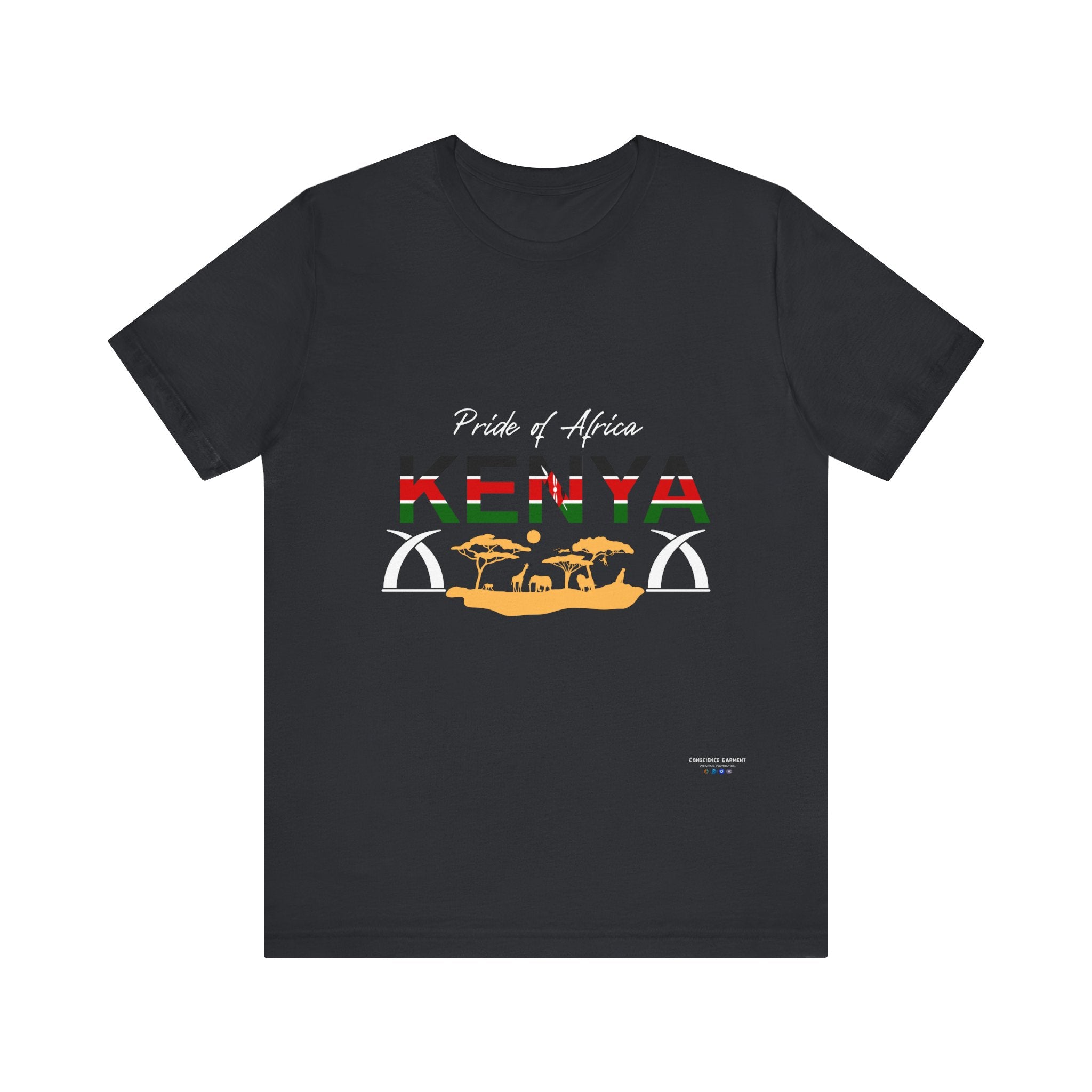 Pride of Africa Kenya T-Shirt | Unisex Short Sleeve Tee for Travelers and Culture Enthusiasts