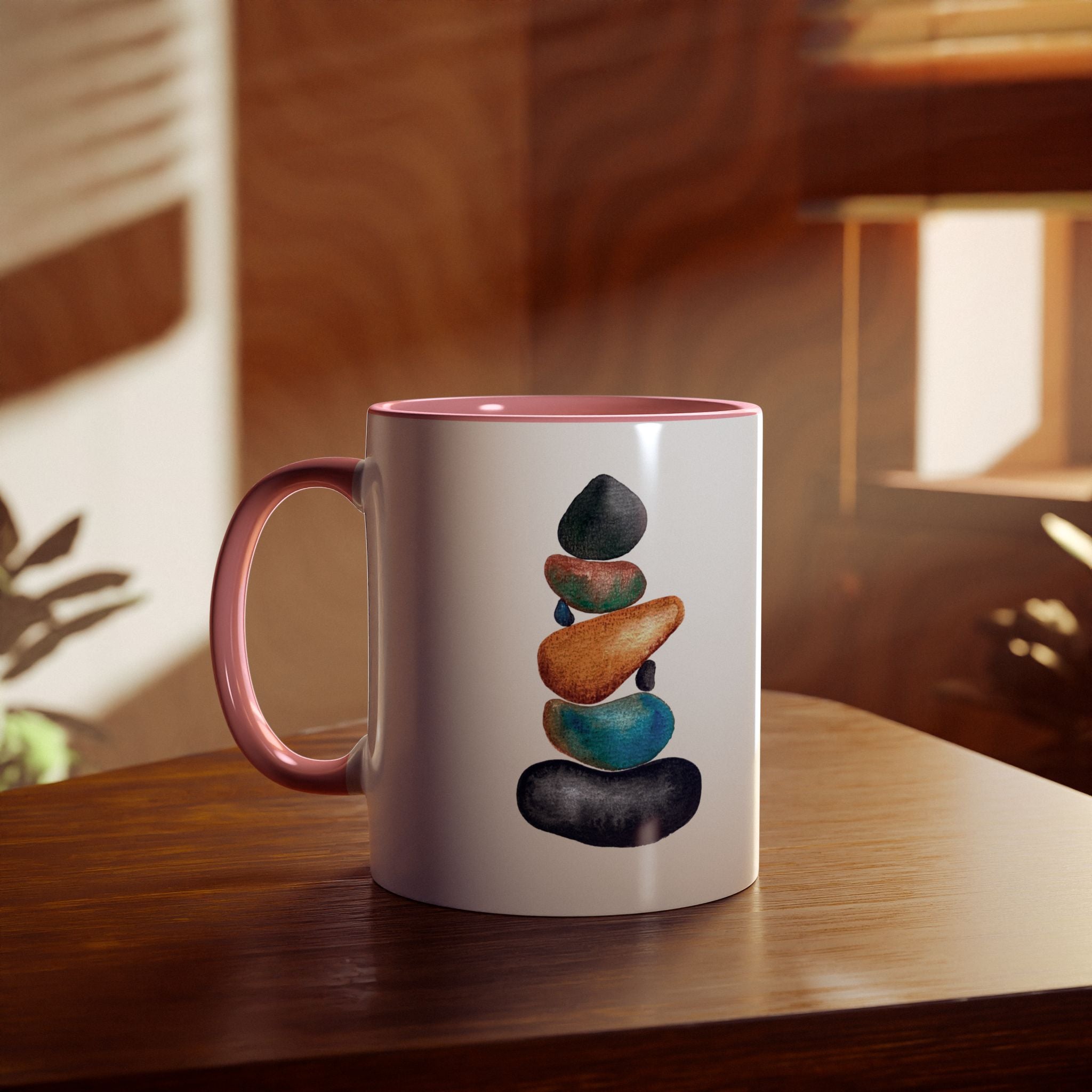 Find your Balance, Balancing Stones Coffee Mug