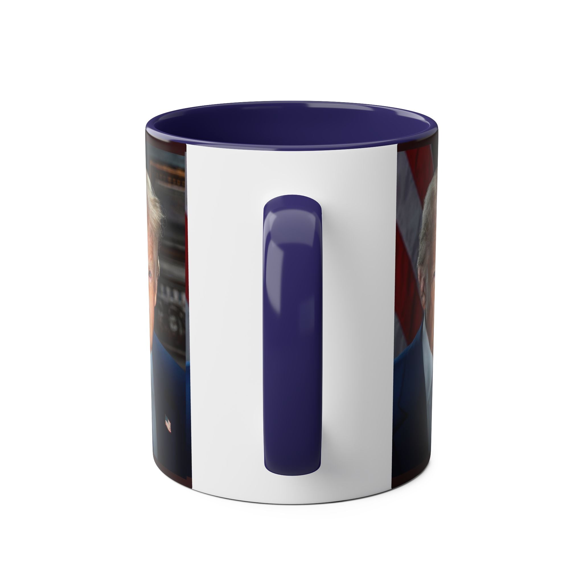 Mug - Donald Trump President of the United States 11oz Two-Tone Coffee Mug