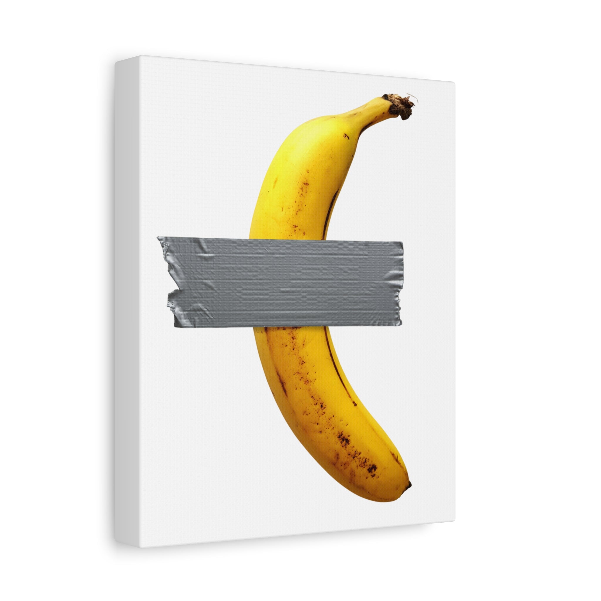 Canvas Wall Art, Funny Duct Tape Banana, Millon Dollar Modern Art Decor, Unique Gift, Fine Art, Home Decor, Trendy