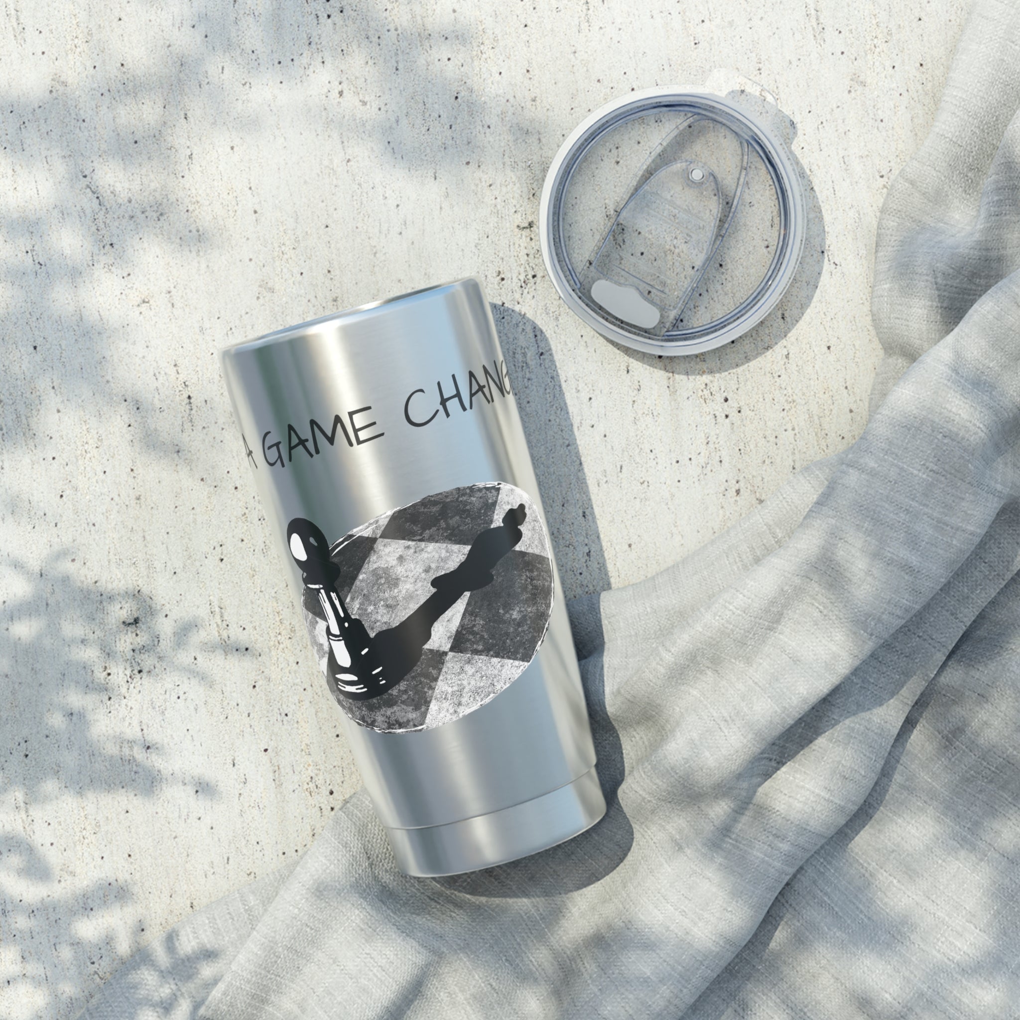 Be a Game Changer with our Exclusive Chess Tumbler