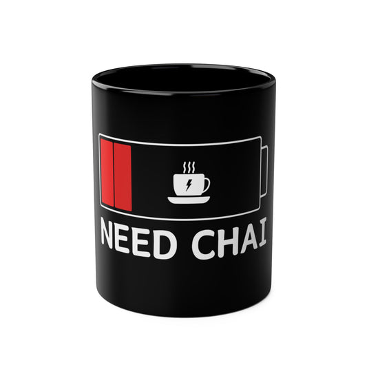Chai Battery Gauge Mug 11oz - Conscience Garment