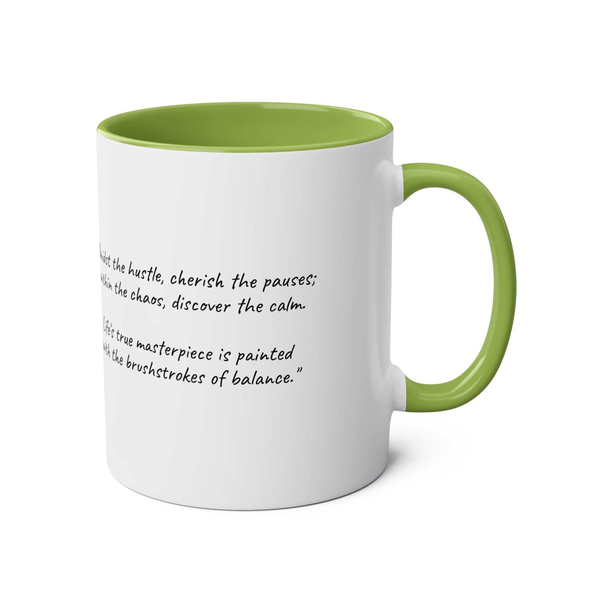 Find your Balance, Balancing Stones Coffee Mug
