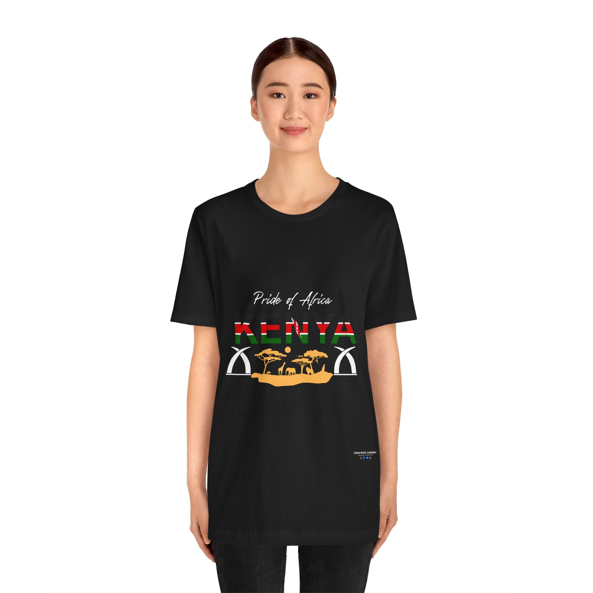 Pride of Africa Kenya T-Shirt | Unisex Short Sleeve Tee for Travelers and Culture Enthusiasts