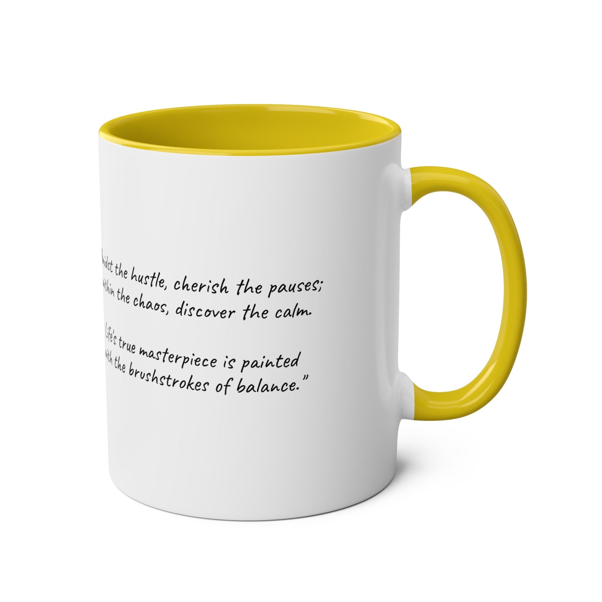 Find your Balance, Balancing Stones Coffee Mug