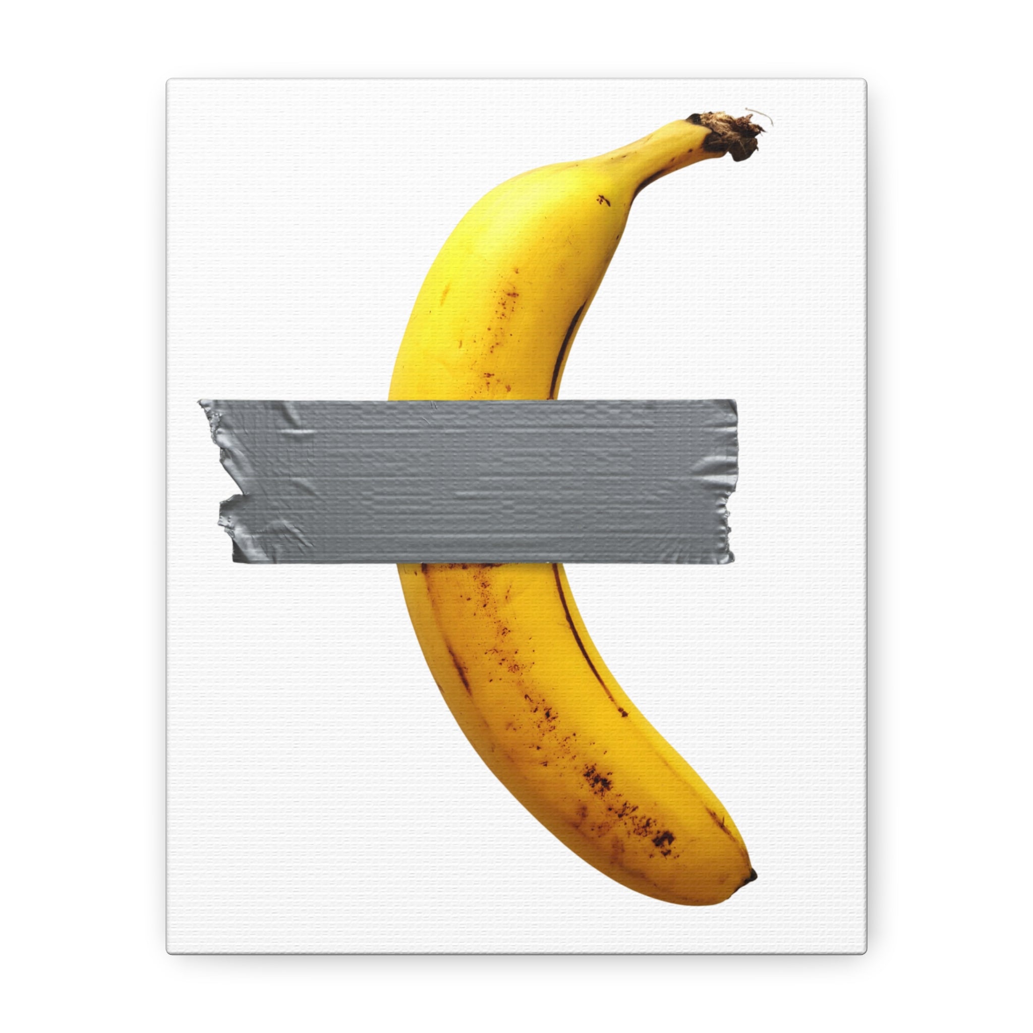 Canvas Wall Art, Funny Duct Tape Banana, Millon Dollar Modern Art Decor, Unique Gift, Fine Art, Home Decor, Trendy