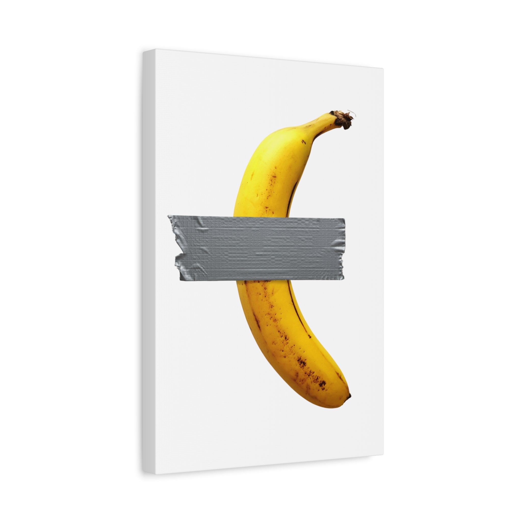 Canvas Wall Art, Funny Duct Tape Banana, Millon Dollar Modern Art Decor, Unique Gift, Fine Art, Home Decor, Trendy
