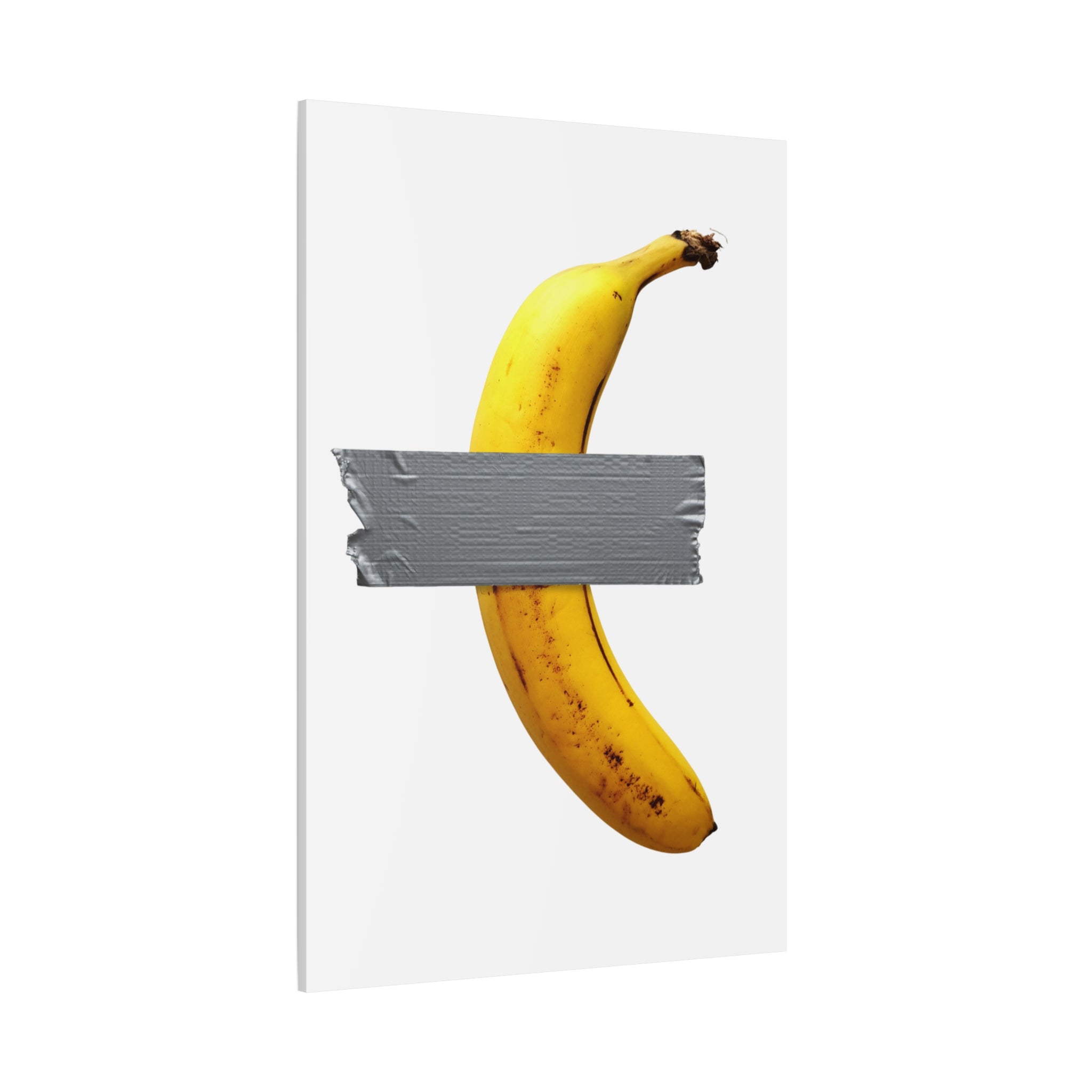 Canvas Wall Art, Funny Duct Tape Banana, Millon Dollar Modern Art Decor, Unique Gift, Fine Art, Home Decor, Trendy