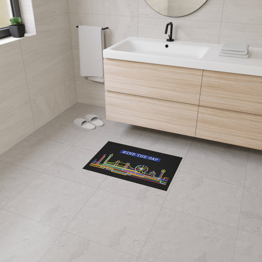 Colorful Mind the Gap Floor Mat - Conscience Garment