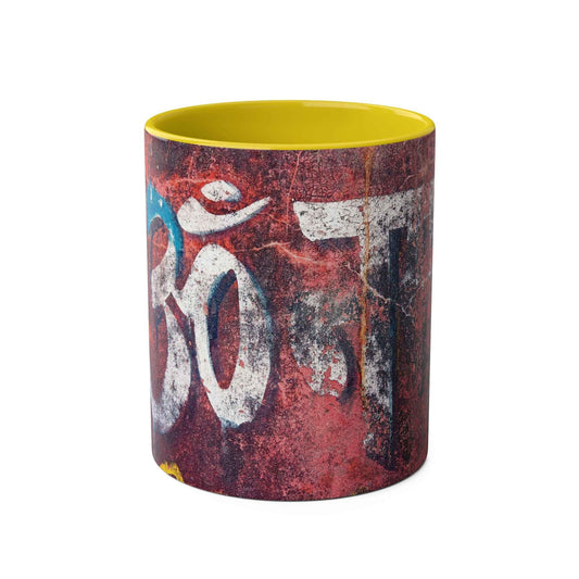 Aum Design Coffee Mug - Two-Tone