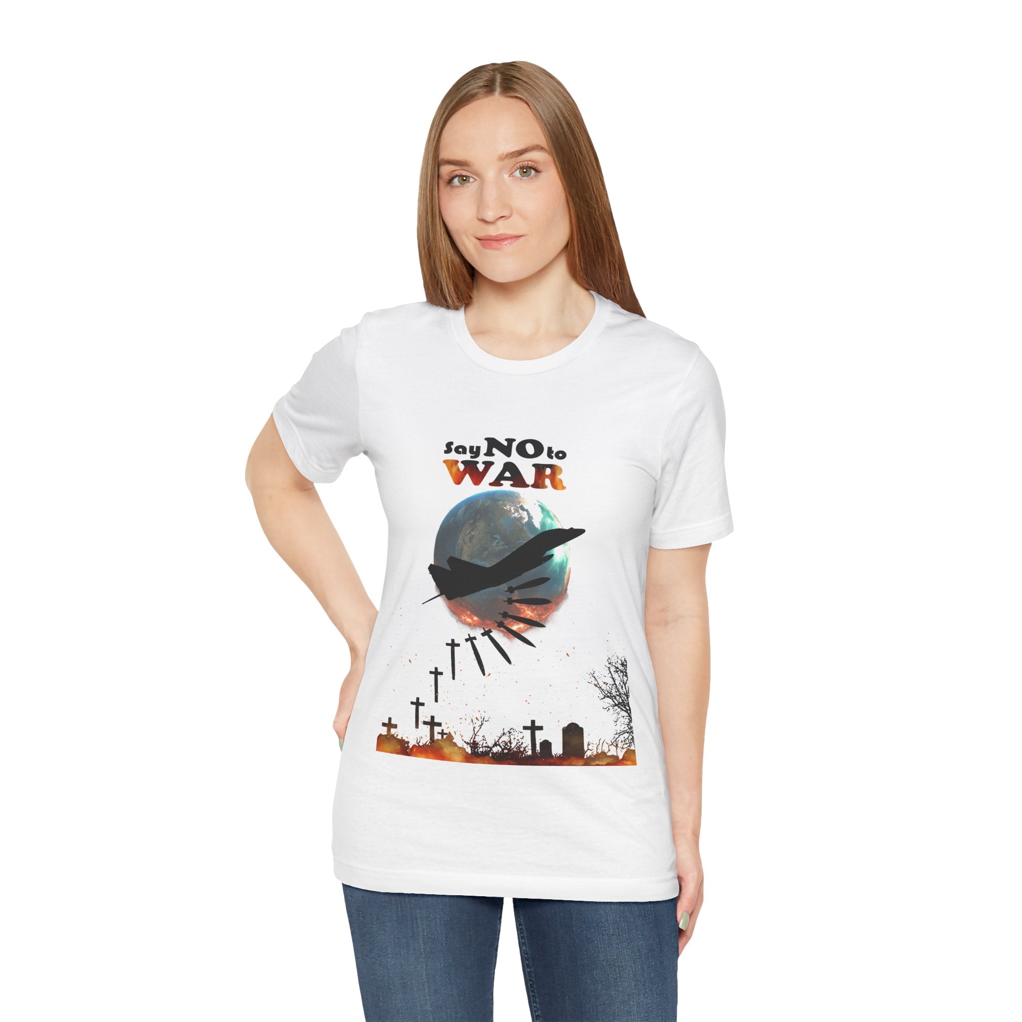Say No To War, Lets all live in Peace, T-Shirt, Be Kind, Respect each other, Gift, Motivation, Movement