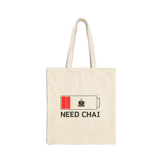 Canvas Tote Bag, Double Sided USA Tote Bag, Chai Lover Gift, Reusable Shopping Bag, Patriotic Tote, American Flag Tote Bag, Eco-Friendly - Conscience Garment