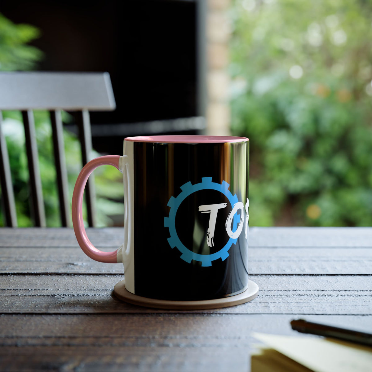 Top Bro Coffee Mug - Two-Tone, 11oz
