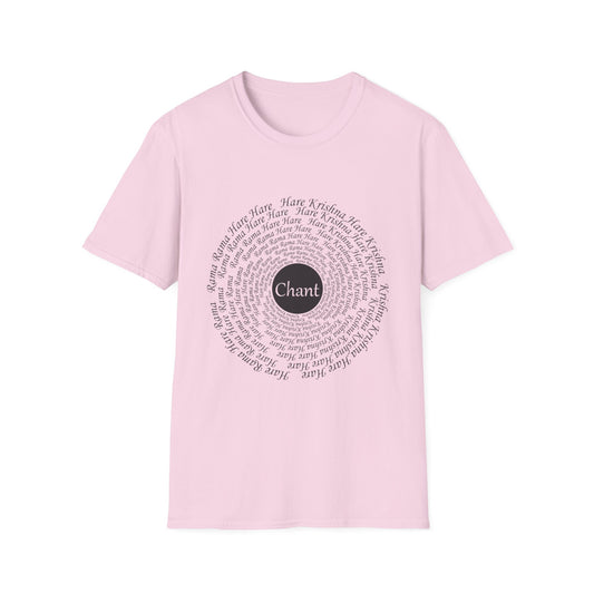 Her Krishna Chant Inspirational Typography T-Shirt