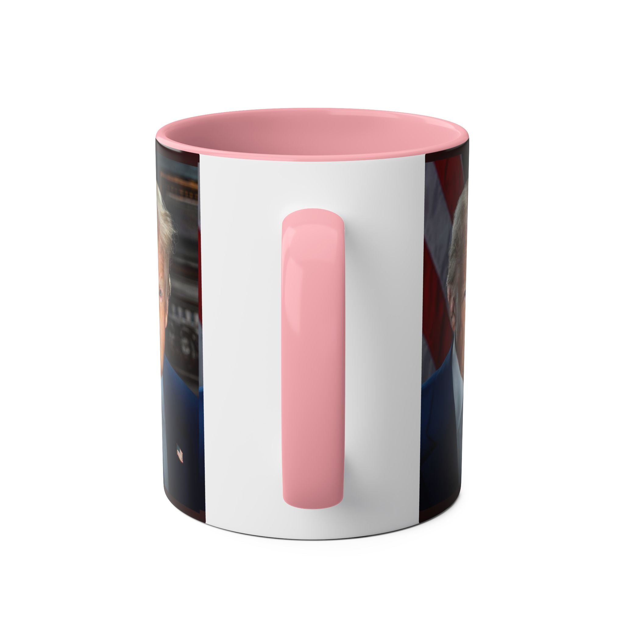 Mug - Donald Trump President of the United States 11oz Two-Tone Coffee Mug
