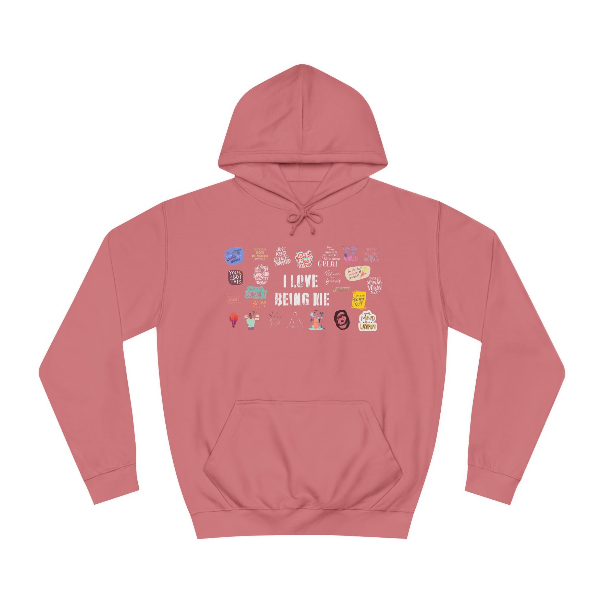 Motivationl Hoodie, Unisex, Self Affirmations, Comfort, Gift, Warm, Cozy