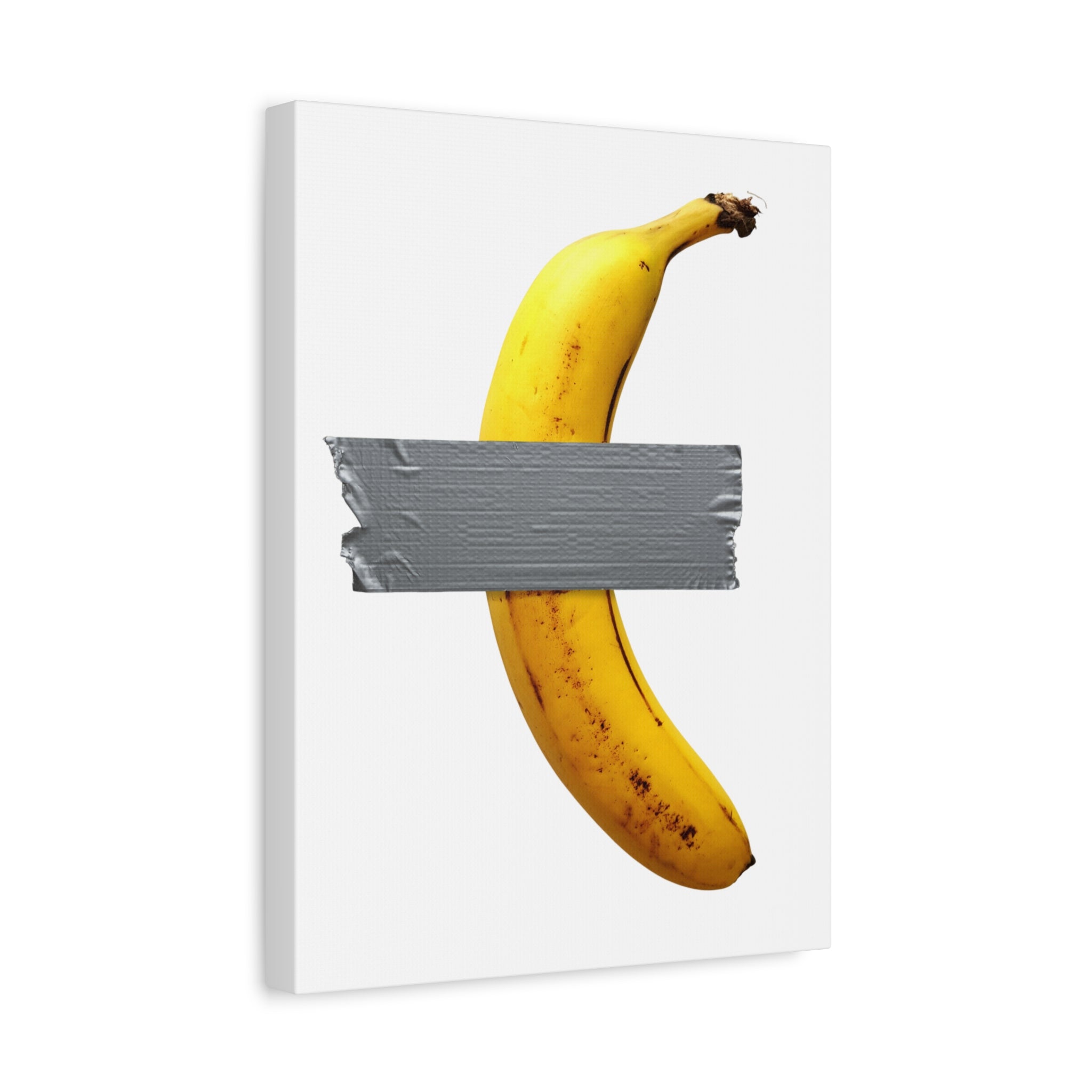 Canvas Wall Art, Funny Duct Tape Banana, Millon Dollar Modern Art Decor, Unique Gift, Fine Art, Home Decor, Trendy