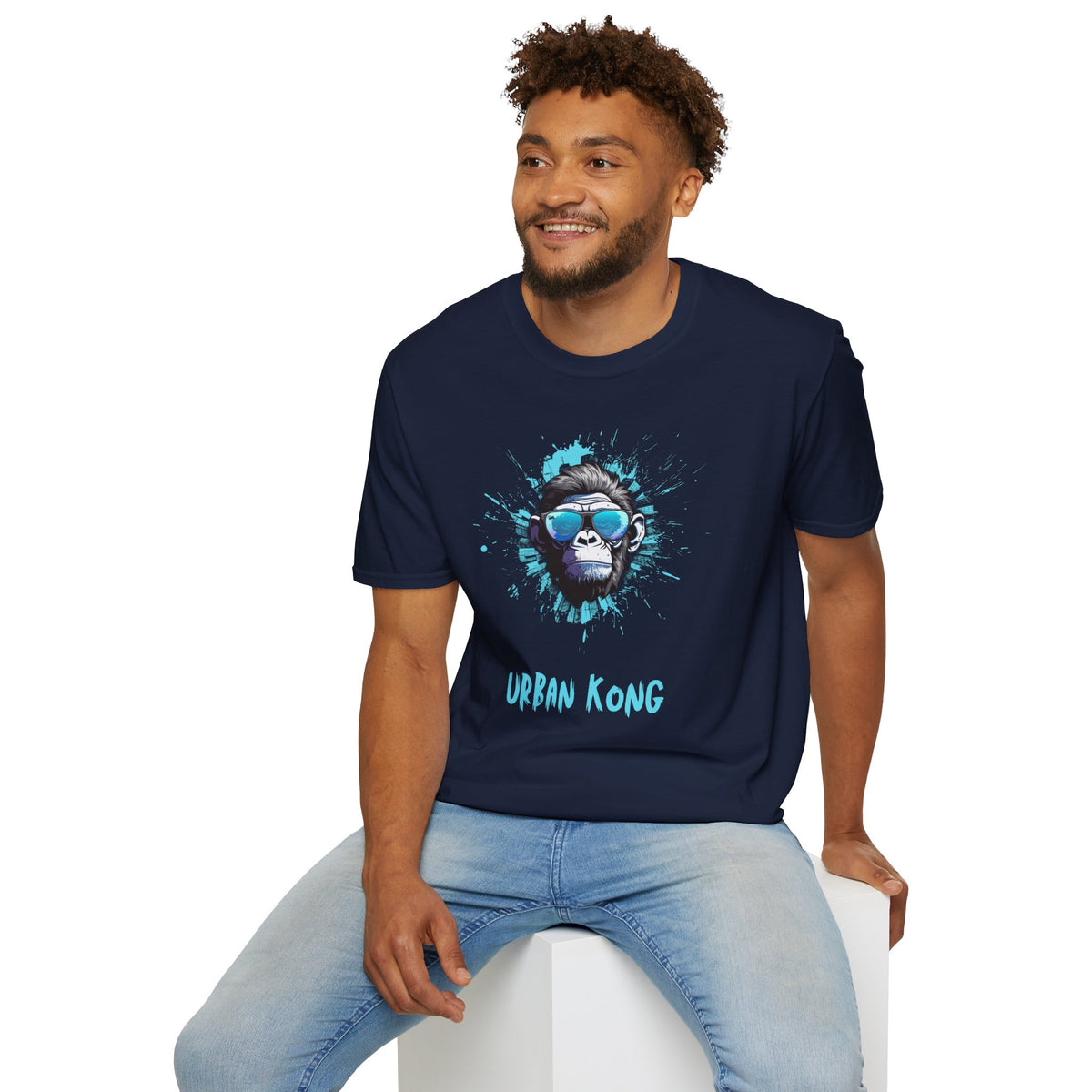 Urban Kong Graphic T-Shirt — Cool Sunglasses Monkey Streetwear Tee
