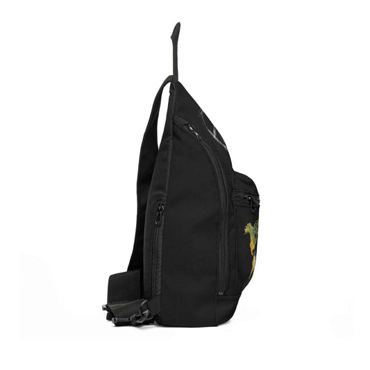 World Peace Globe Sling Bag Peace Sign