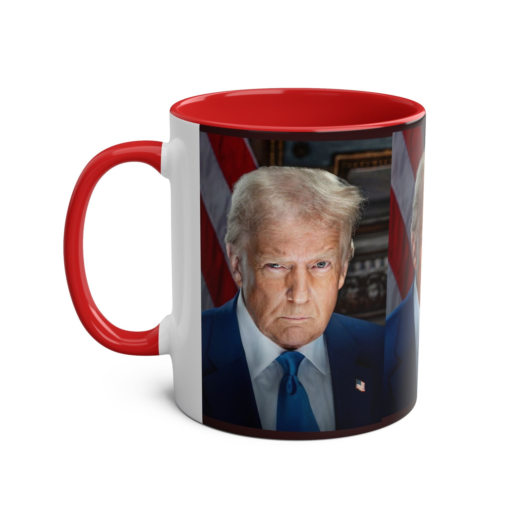 Mug - Donald Trump President of the United States 11oz Two-Tone Coffee Mug