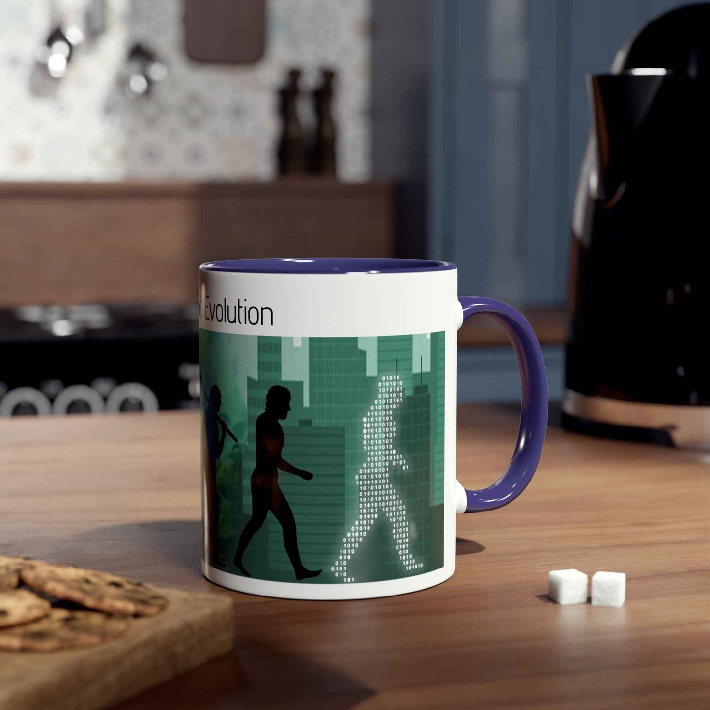 Evolution Coffee Mug Two-Tone 11oz
