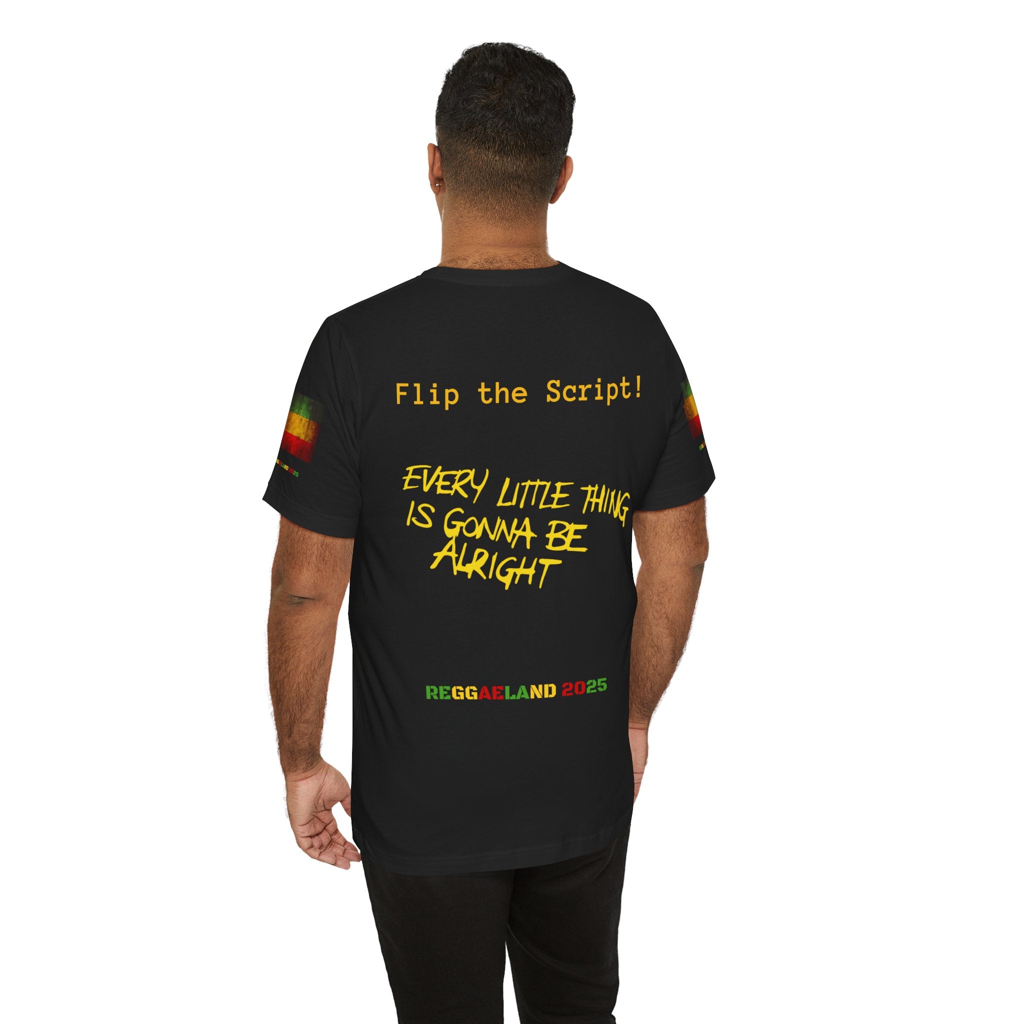 Simple Reggae Love Unisex T-shirt, Celebrate Unity, Peace, Culture, Music, Africa, Jamaica, Gift for Music Lovers, Festivals, and Holidays