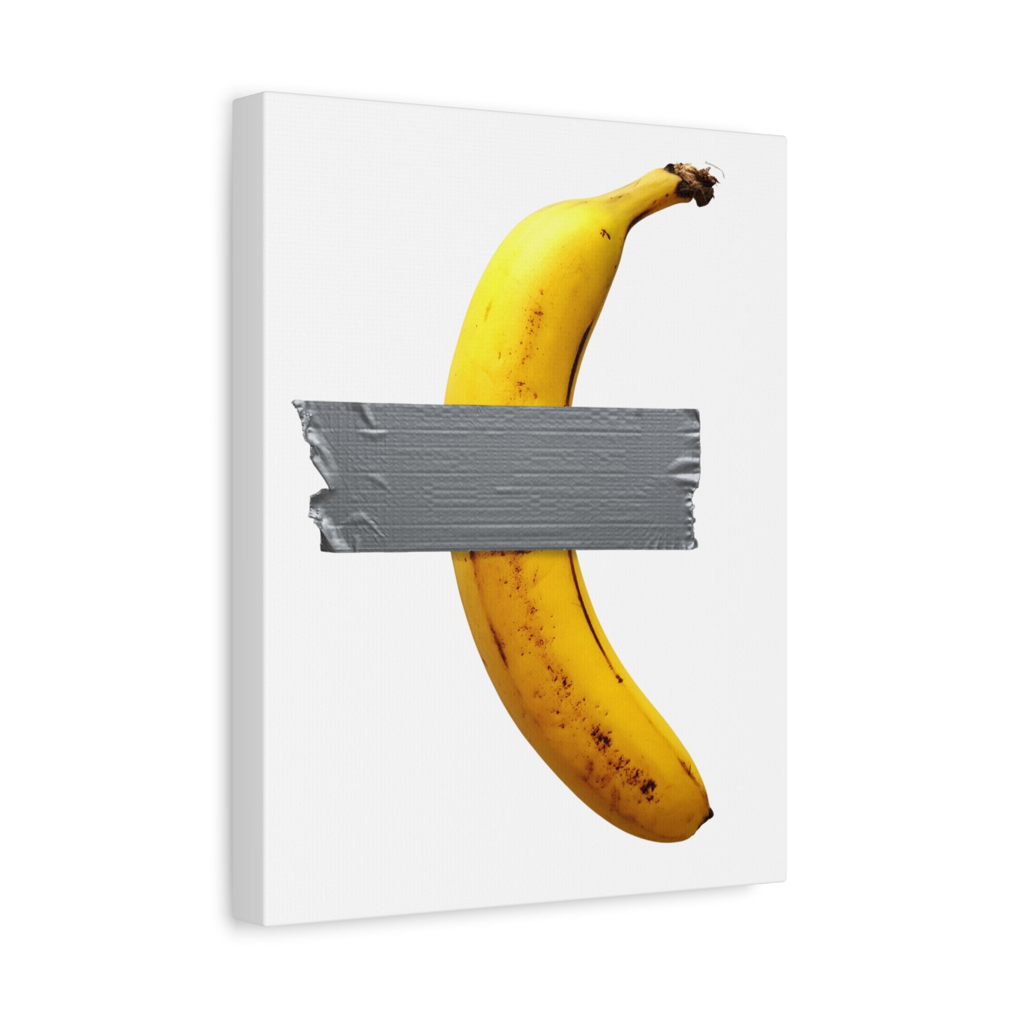 Canvas Wall Art, Funny Duct Tape Banana, Millon Dollar Modern Art Decor, Unique Gift, Fine Art, Home Decor, Trendy