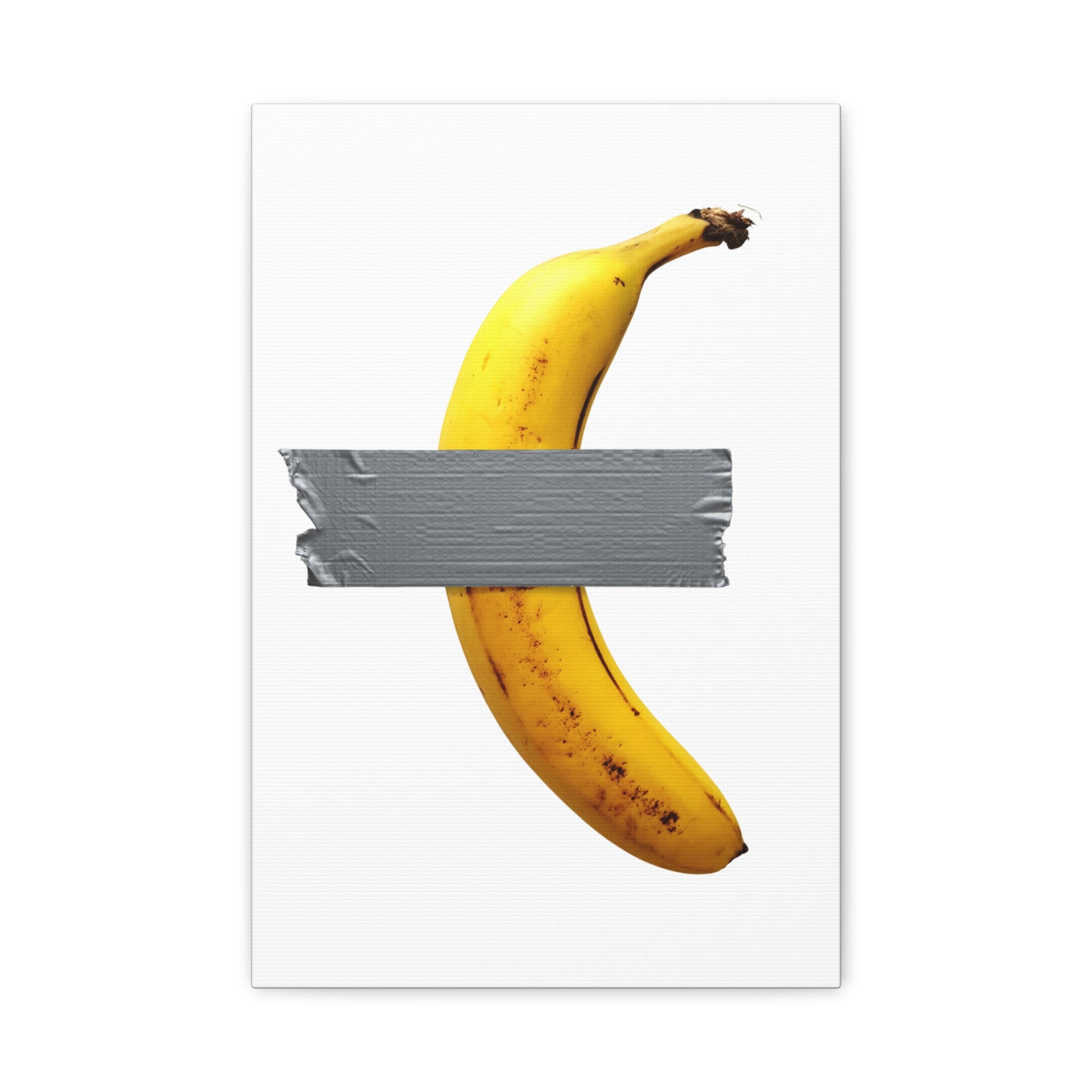Canvas Wall Art, Funny Duct Tape Banana, Millon Dollar Modern Art Decor, Unique Gift, Fine Art, Home Decor, Trendy