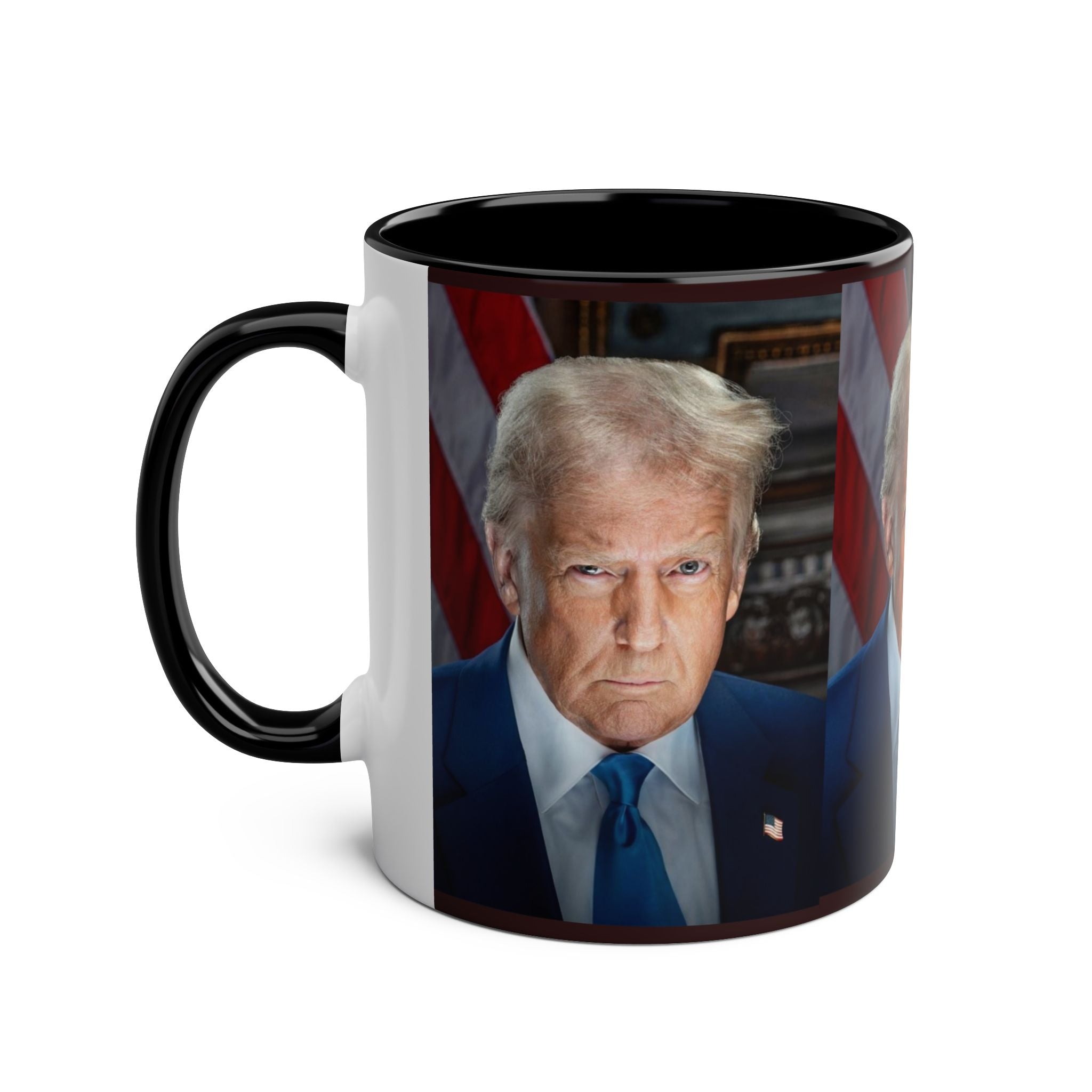 Mug - Donald Trump President of the United States 11oz Two-Tone Coffee Mug