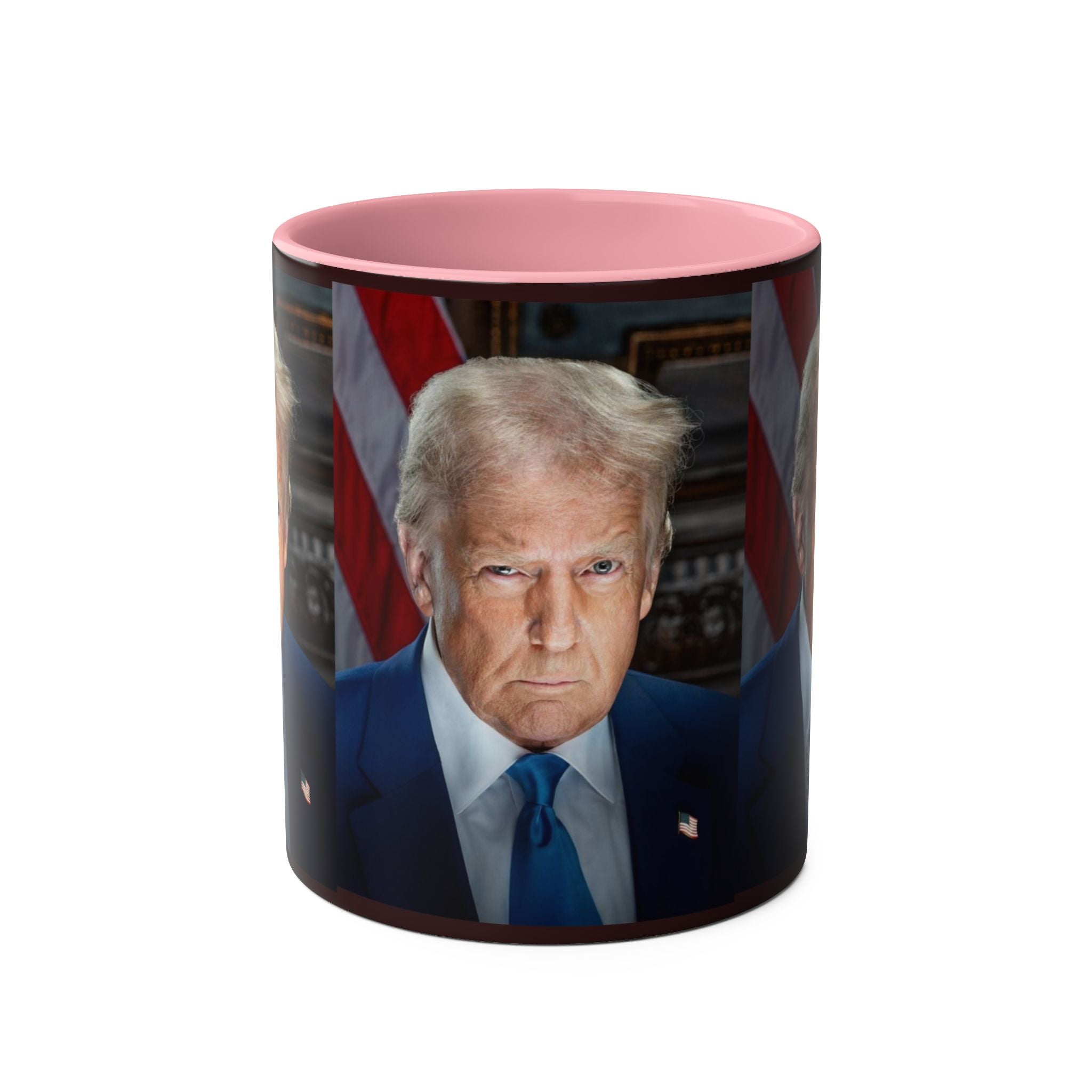 Mug - Donald Trump President of the United States 11oz Two-Tone Coffee Mug