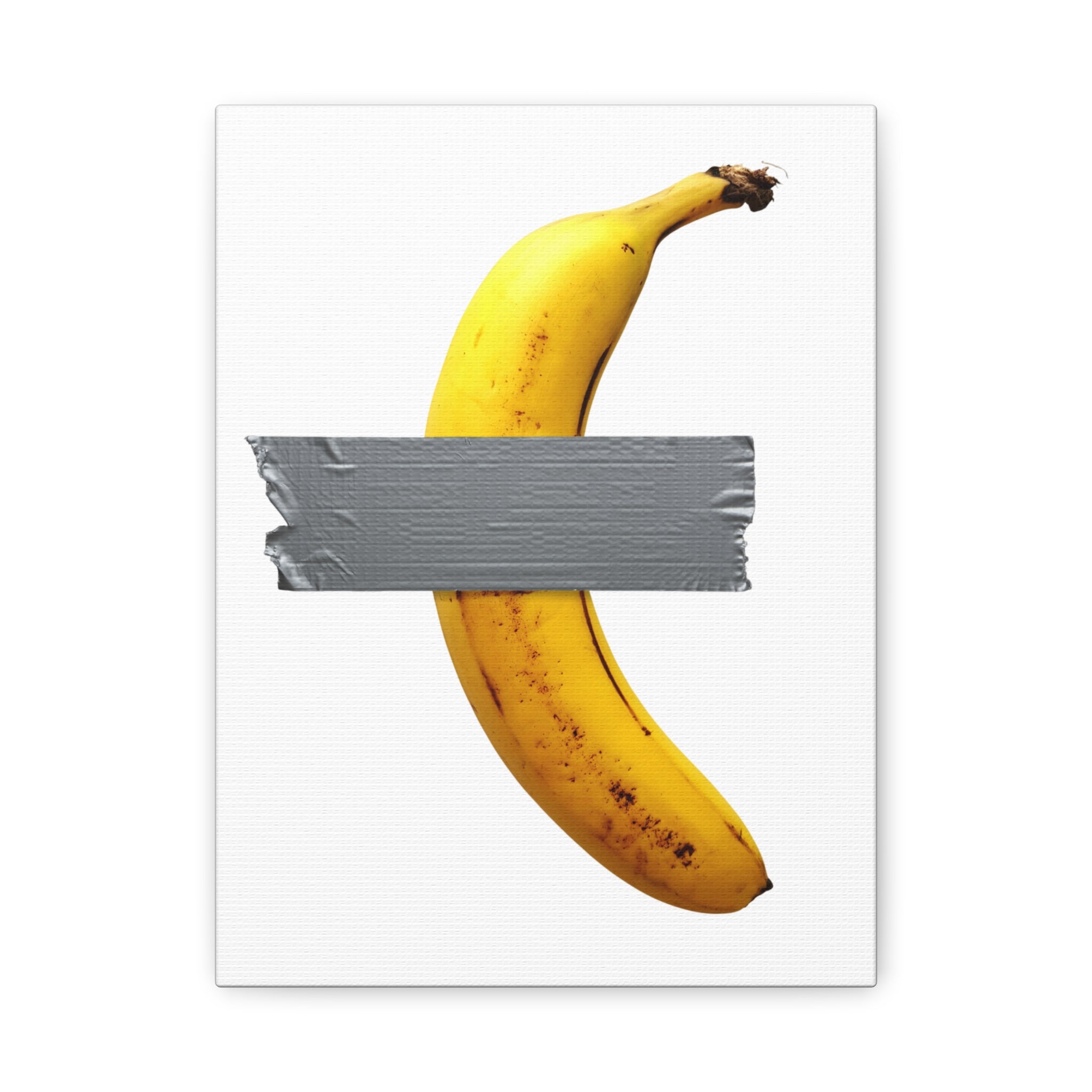Canvas Wall Art, Funny Duct Tape Banana, Millon Dollar Modern Art Decor, Unique Gift, Fine Art, Home Decor, Trendy