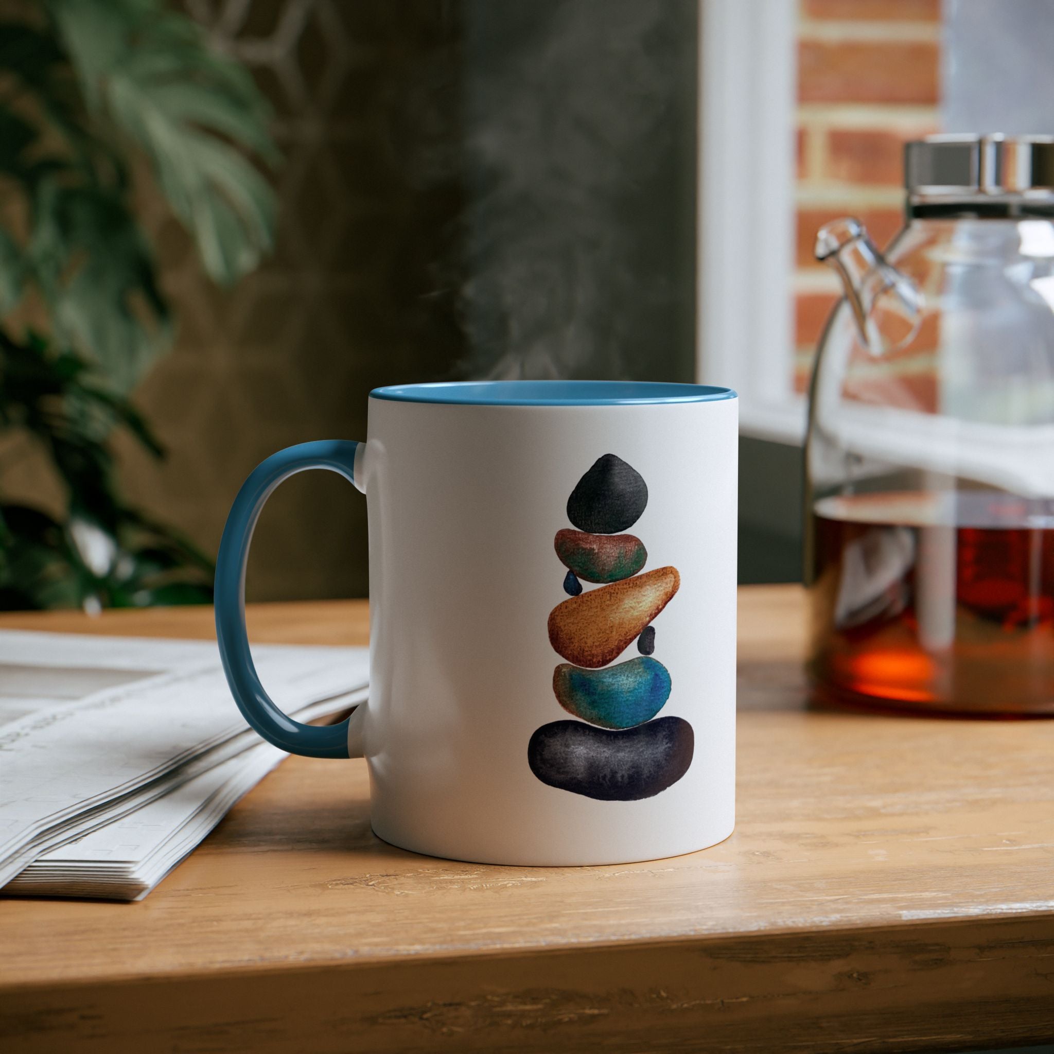 Find your Balance, Balancing Stones Coffee Mug