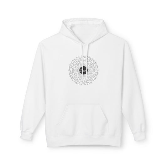 Her Krishna Minimalist Symbol Hoodie